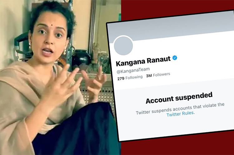 Actor Kangana Ranaut's Twitter Account