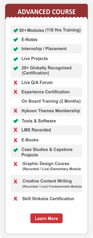 Advanced in Digital Marketing Course by DIDM