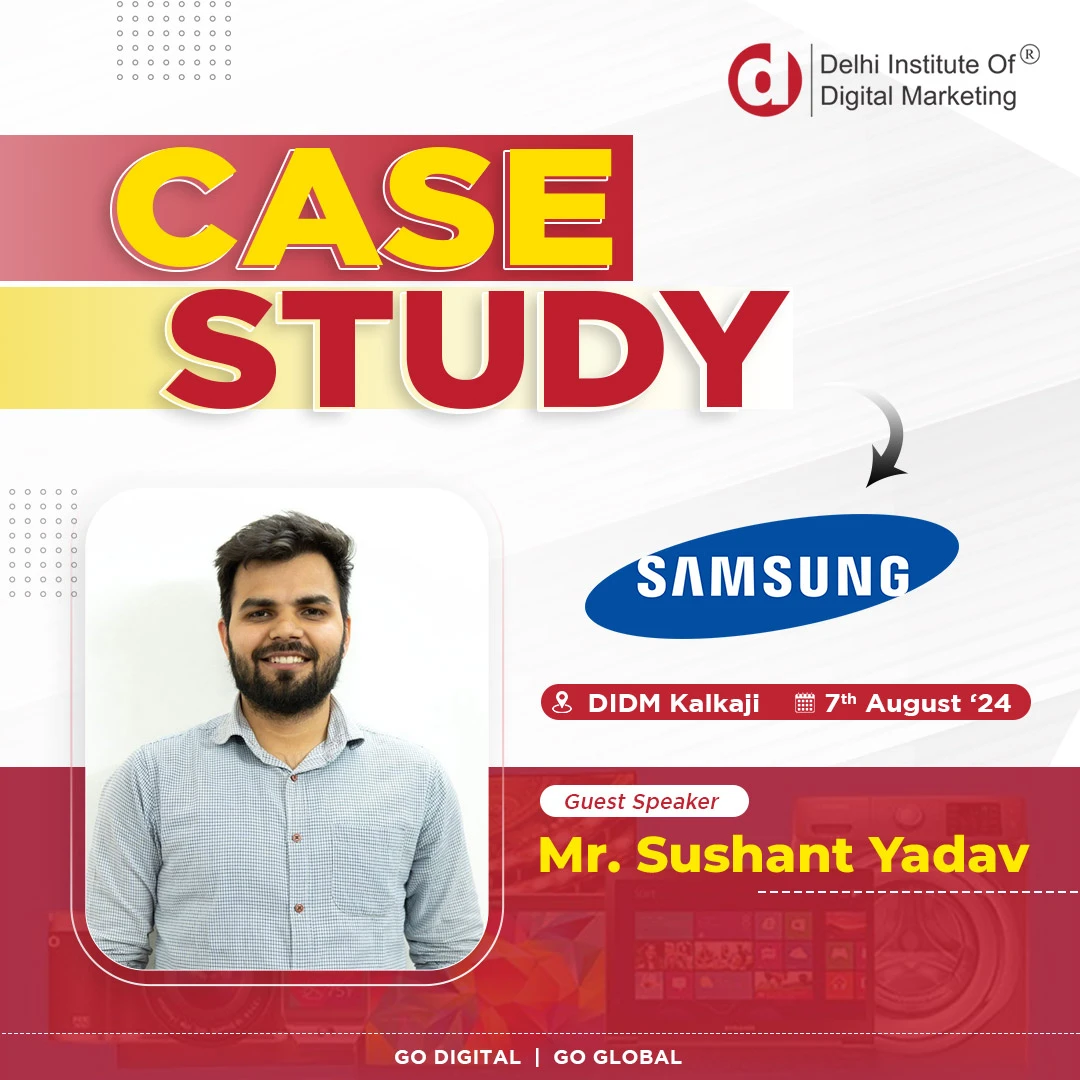 Case Study on Samsung at DIDM Noida Branch