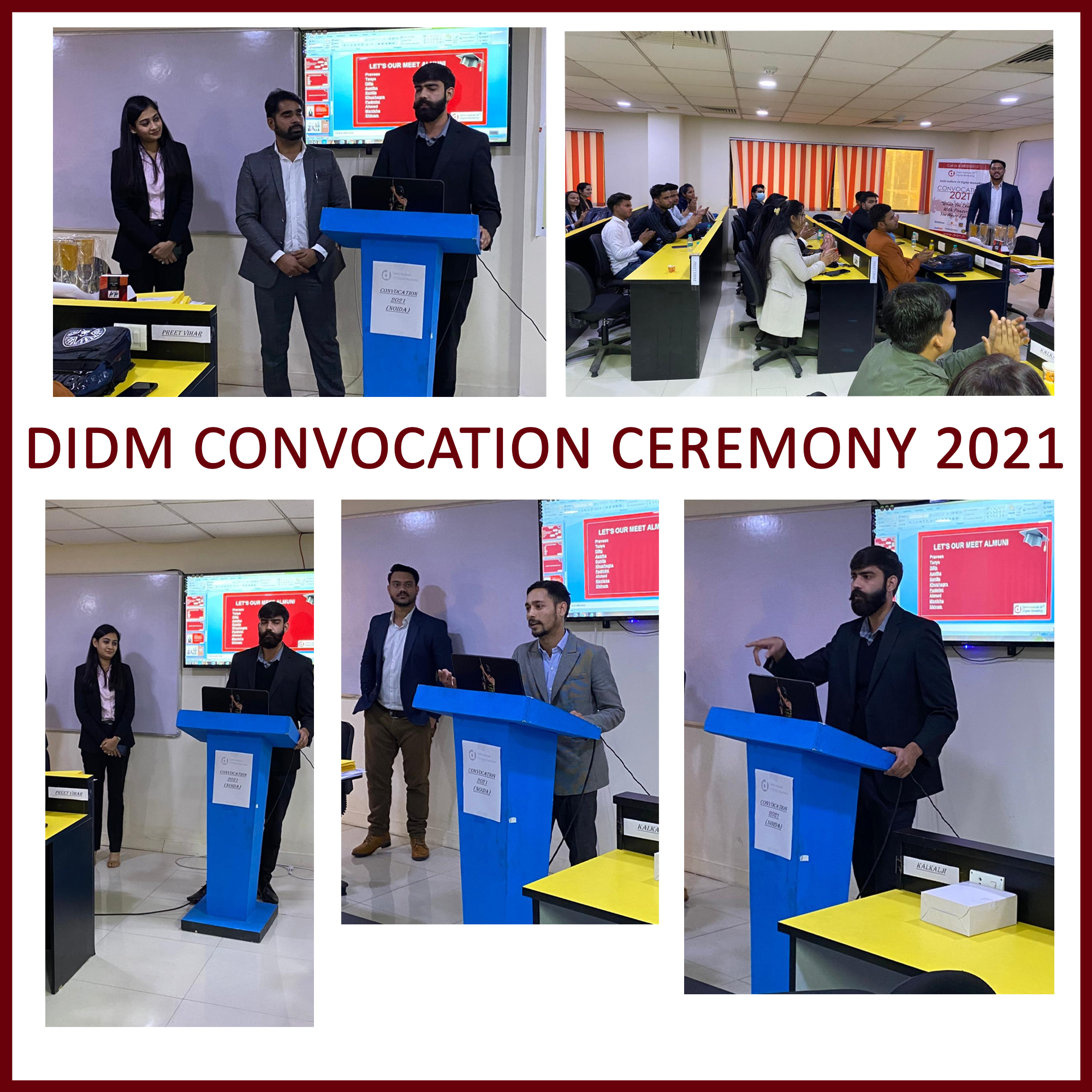 Convocation Ceremony 2021 DIDM