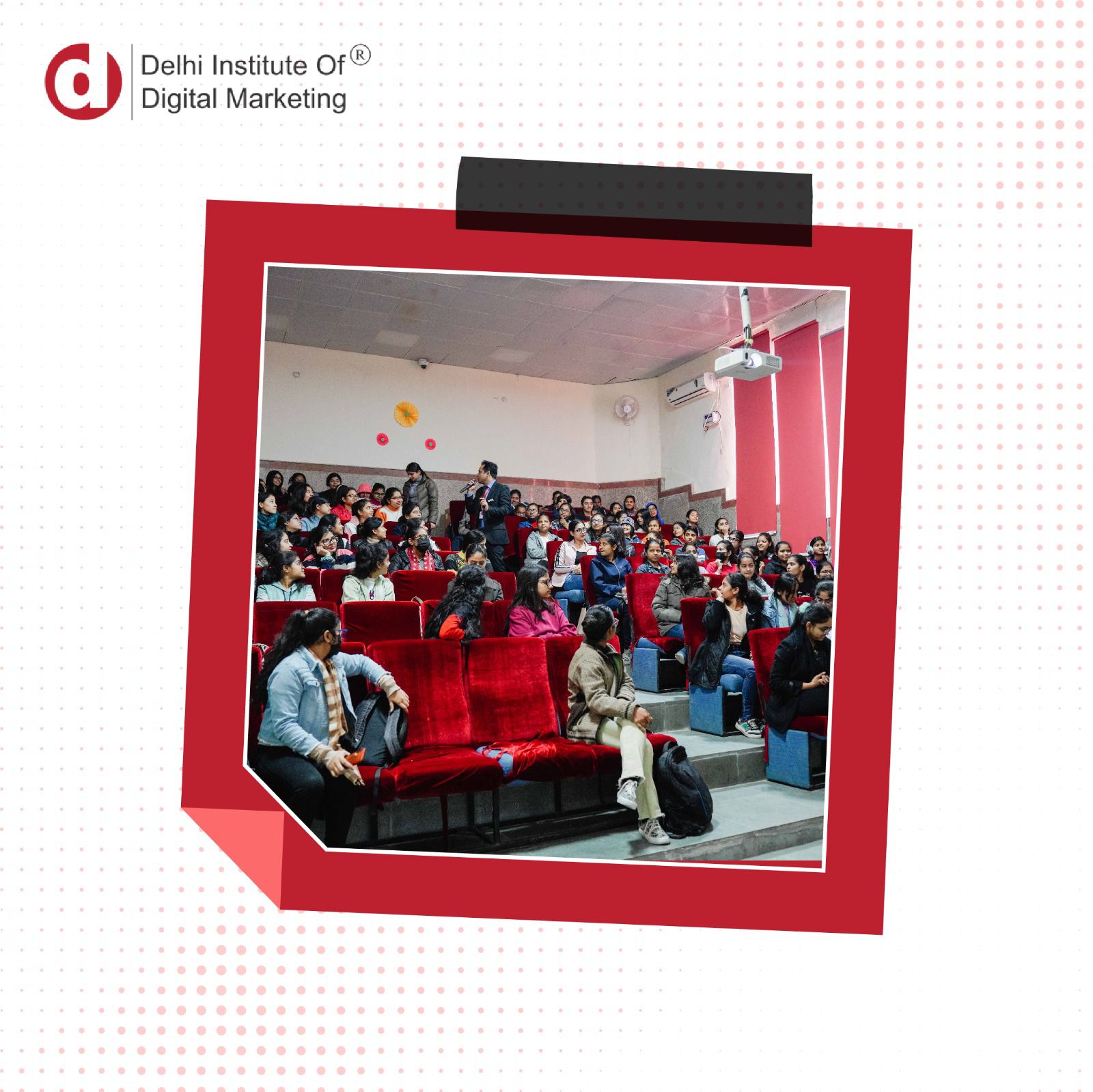 DIDM Conducts A Digital Marketing Seminar At Lakshmibai College DU