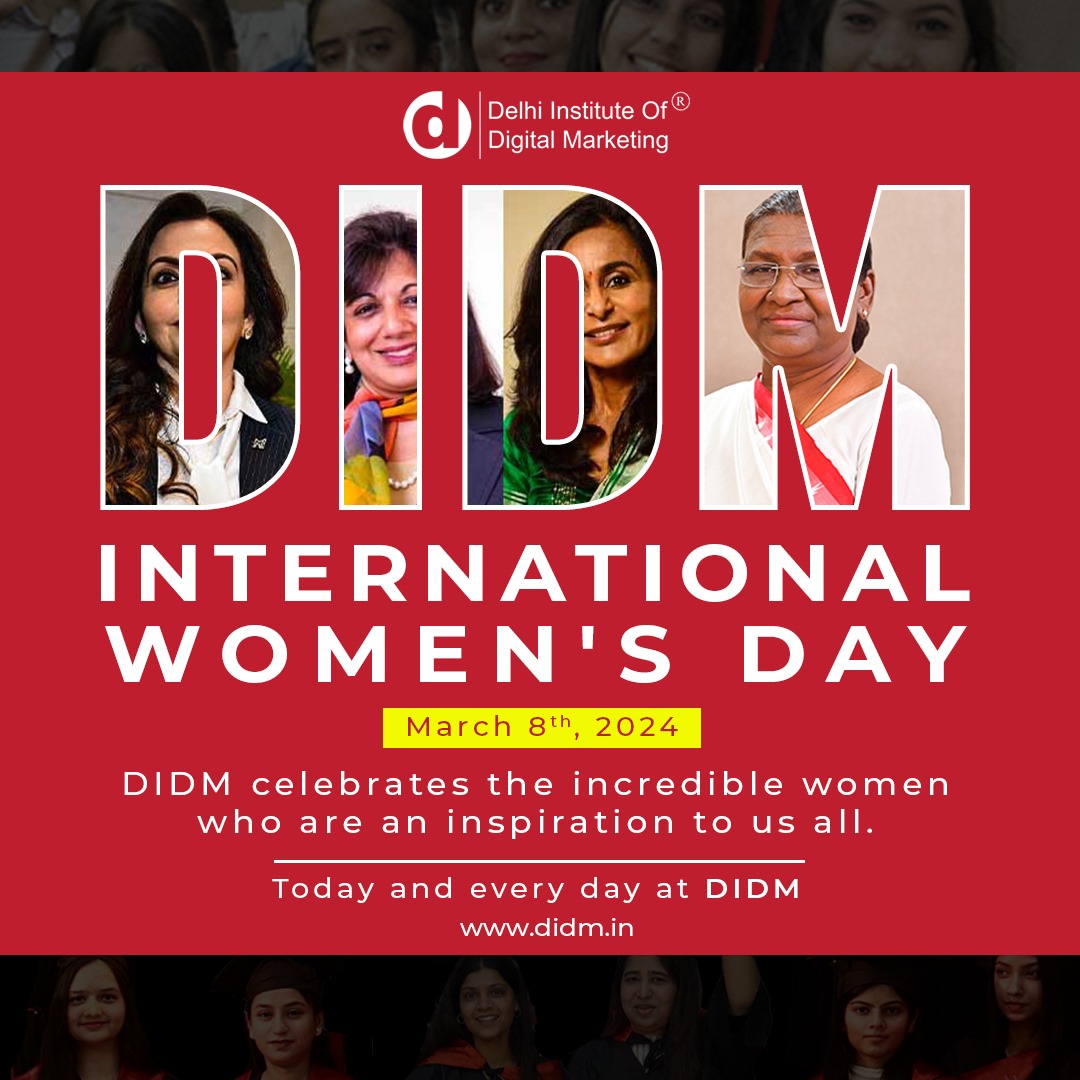 DIDM Congratulates Women on International Women’s Day