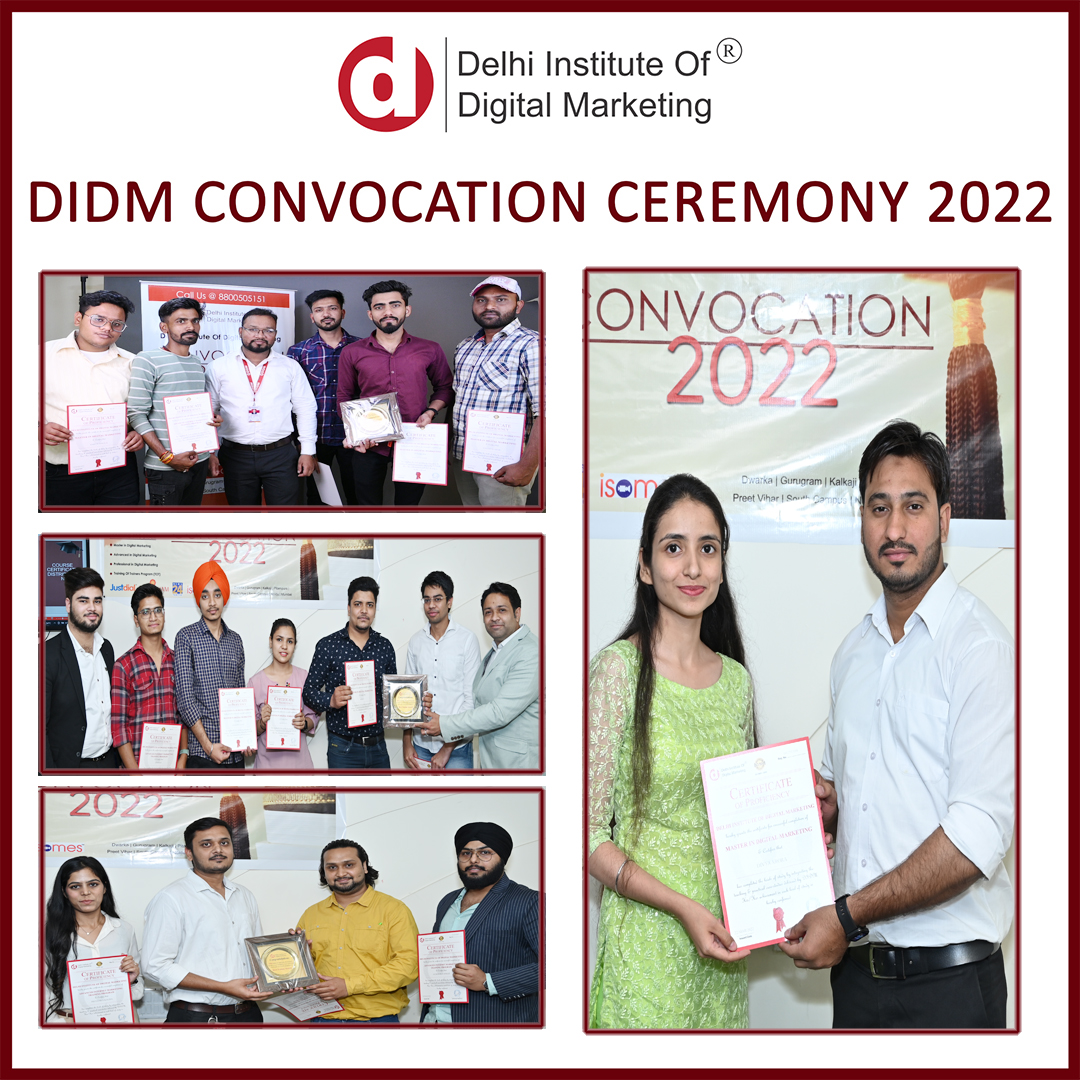 DIDM Convocation Ceremony 2022