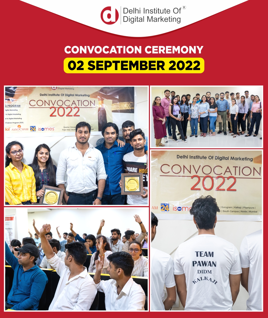 DIDM Convocation Ceremony 2nd September 2022