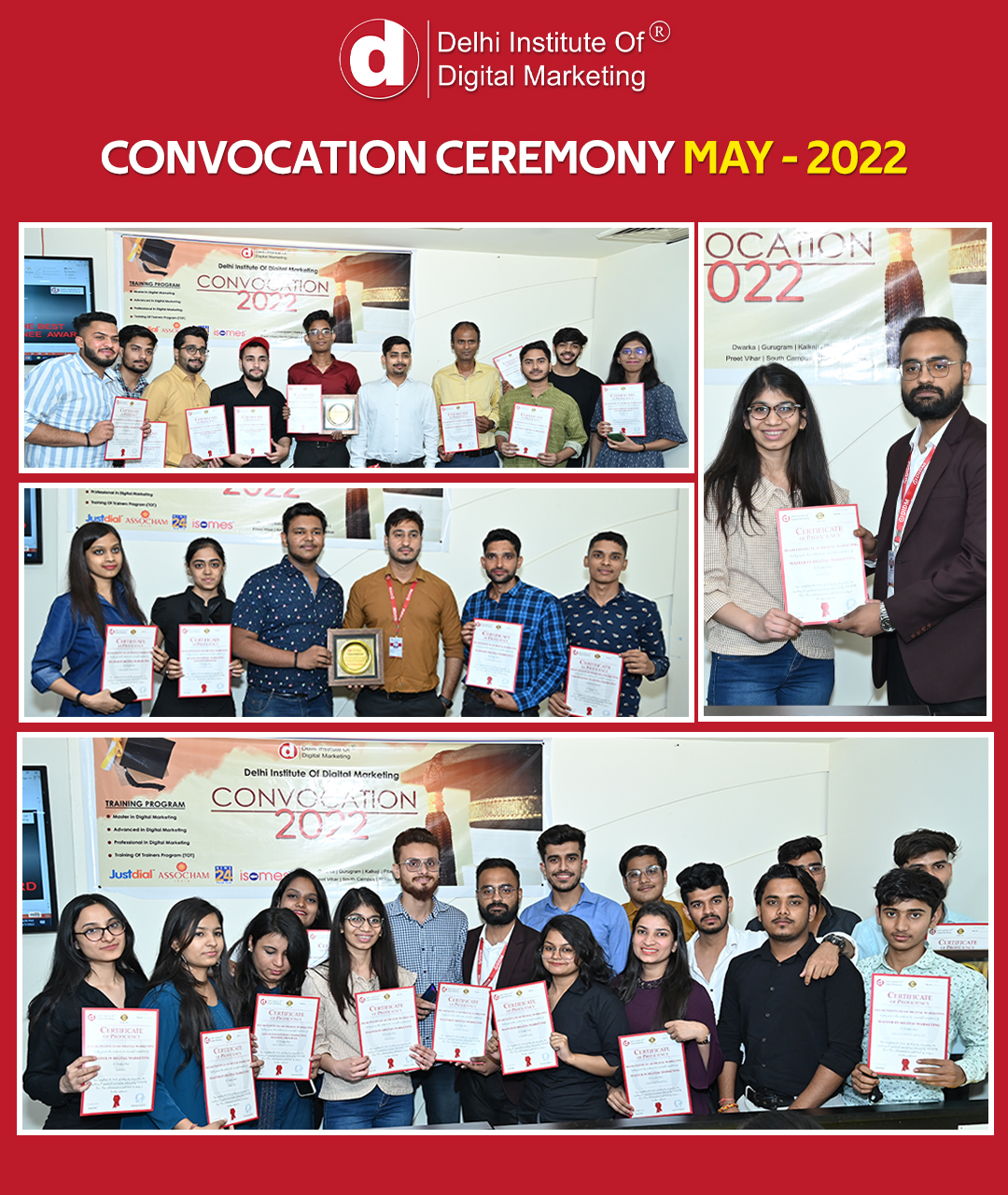 DIDM Convocation Ceremony May 2022