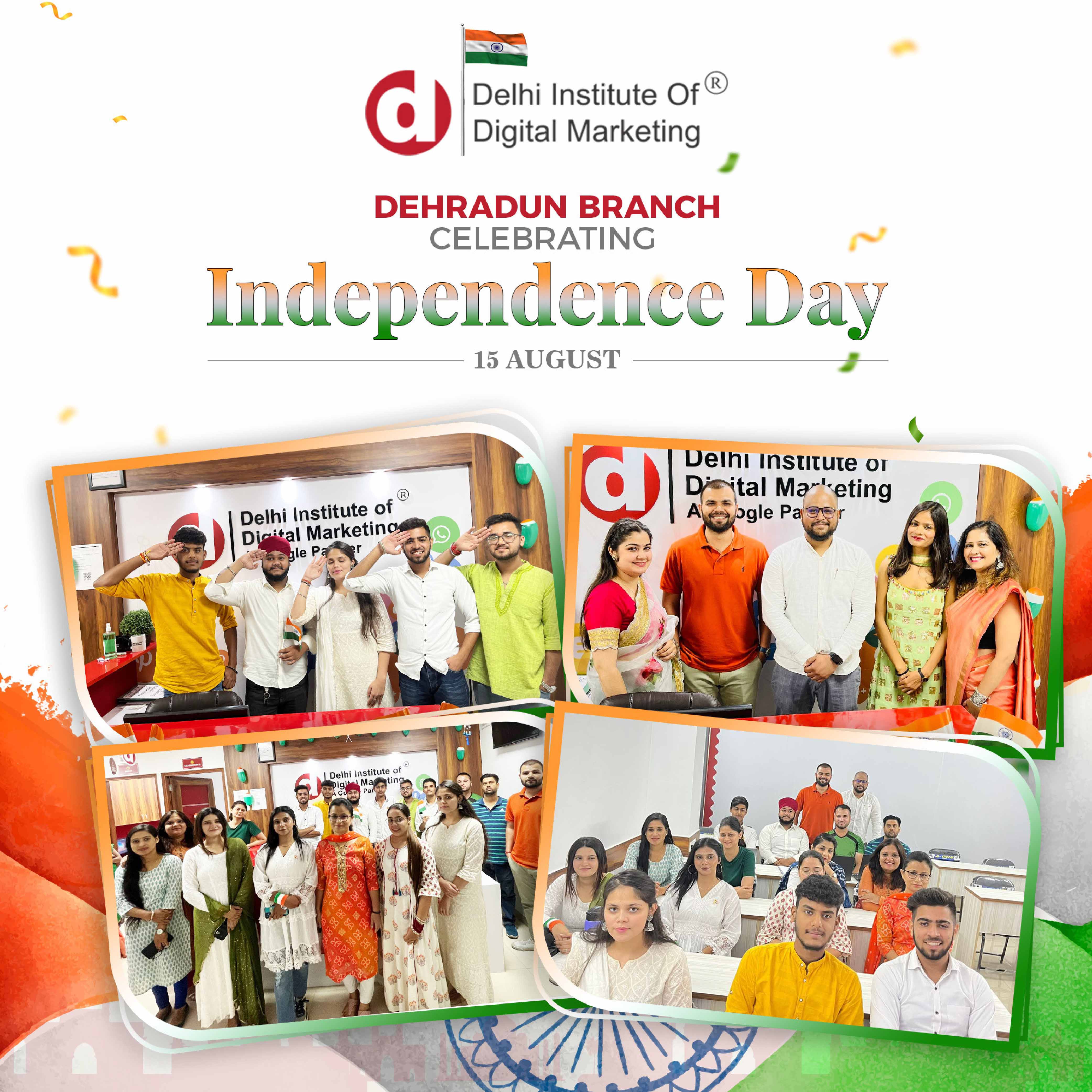 DIDM Dehradun Branch is celebrating its 77th Independence Day
