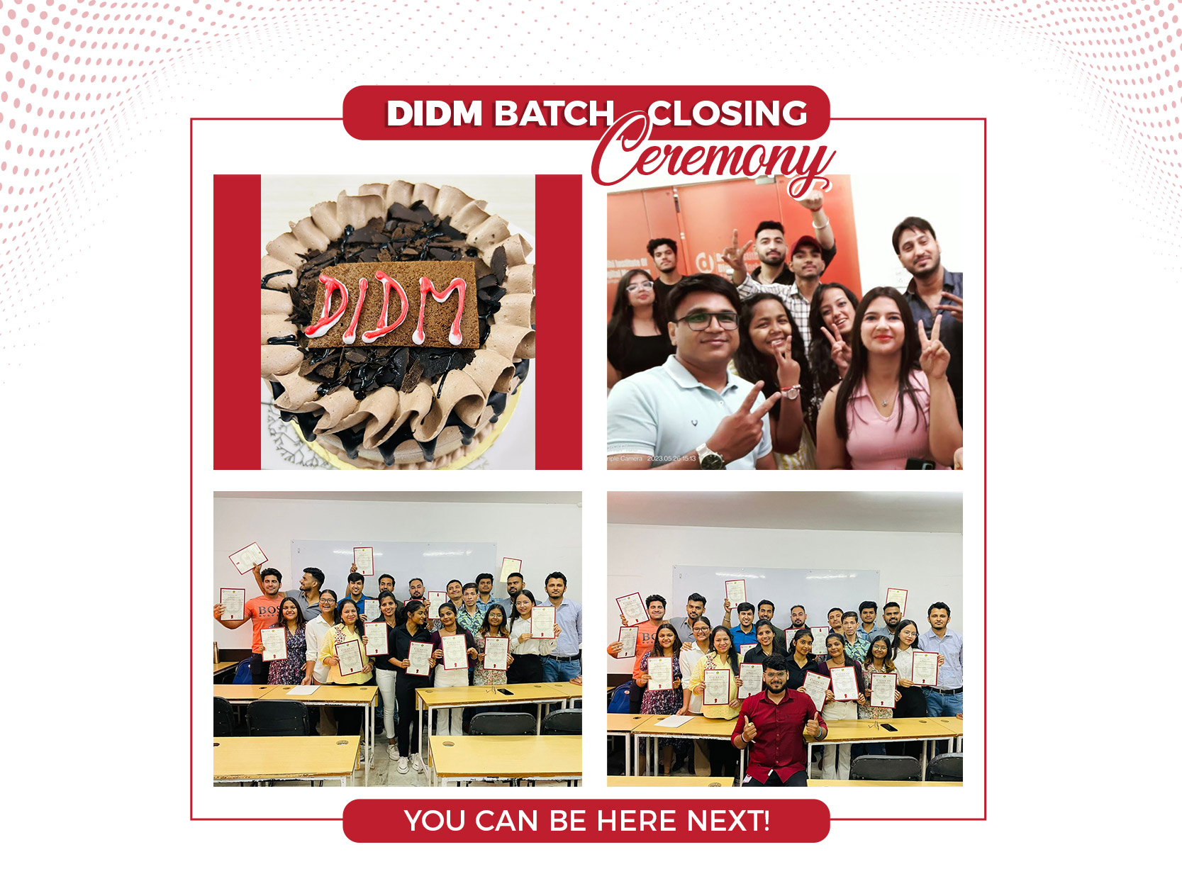 DIDM May Month Batch Closing Ceremony