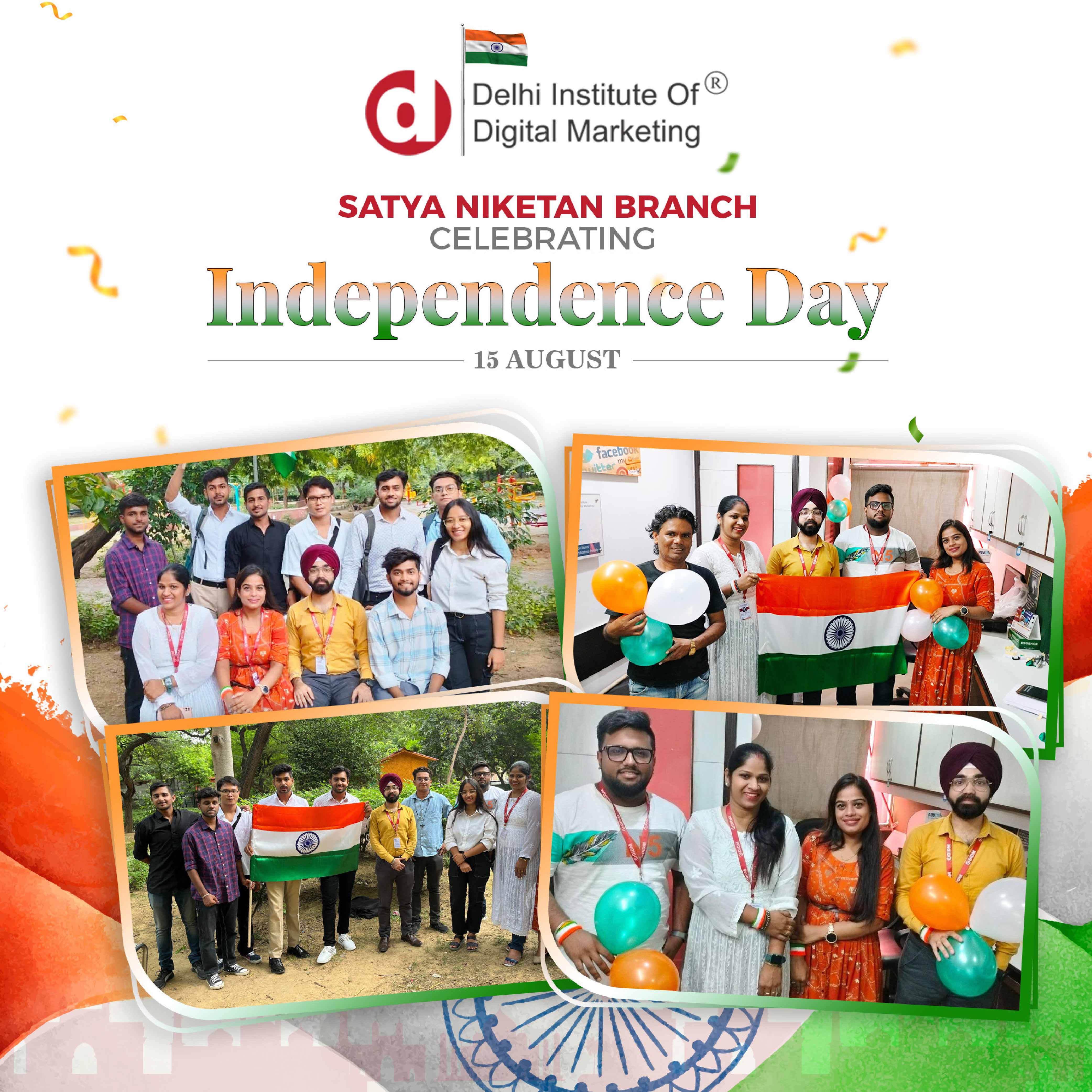 DIDM Satyaniketan Branch is celebrating its 77th Independence Day