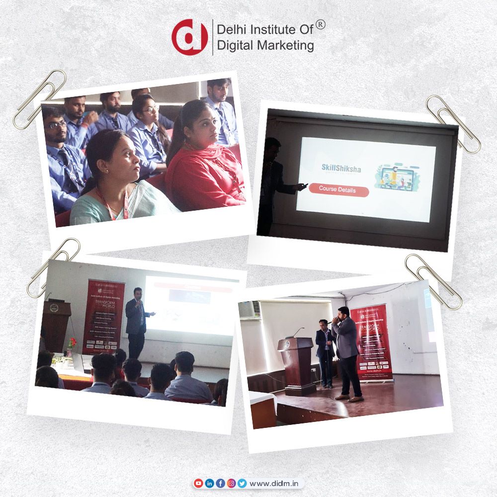 DIDM Successful Digital Marketing Seminar IAMR, Ghaziabad