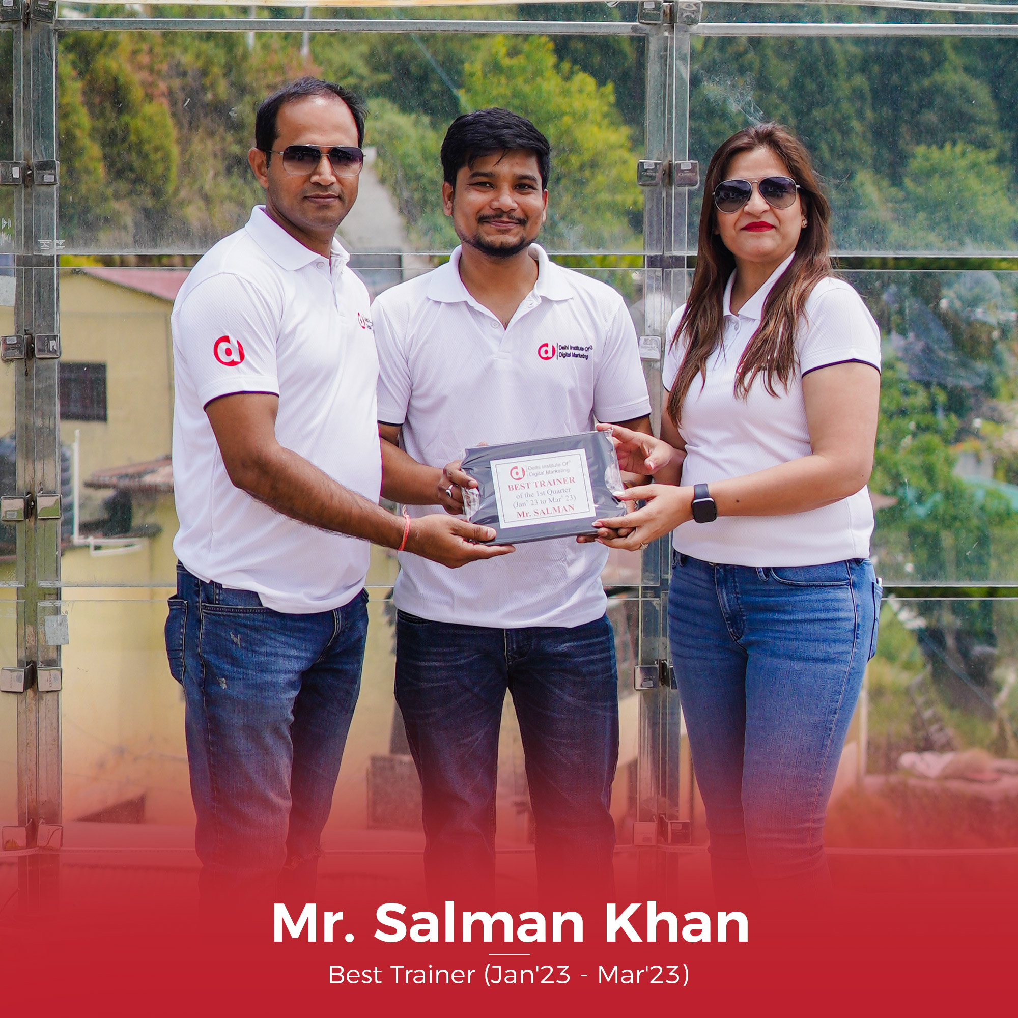 DIDM Trainer Award Salman Noida Branch