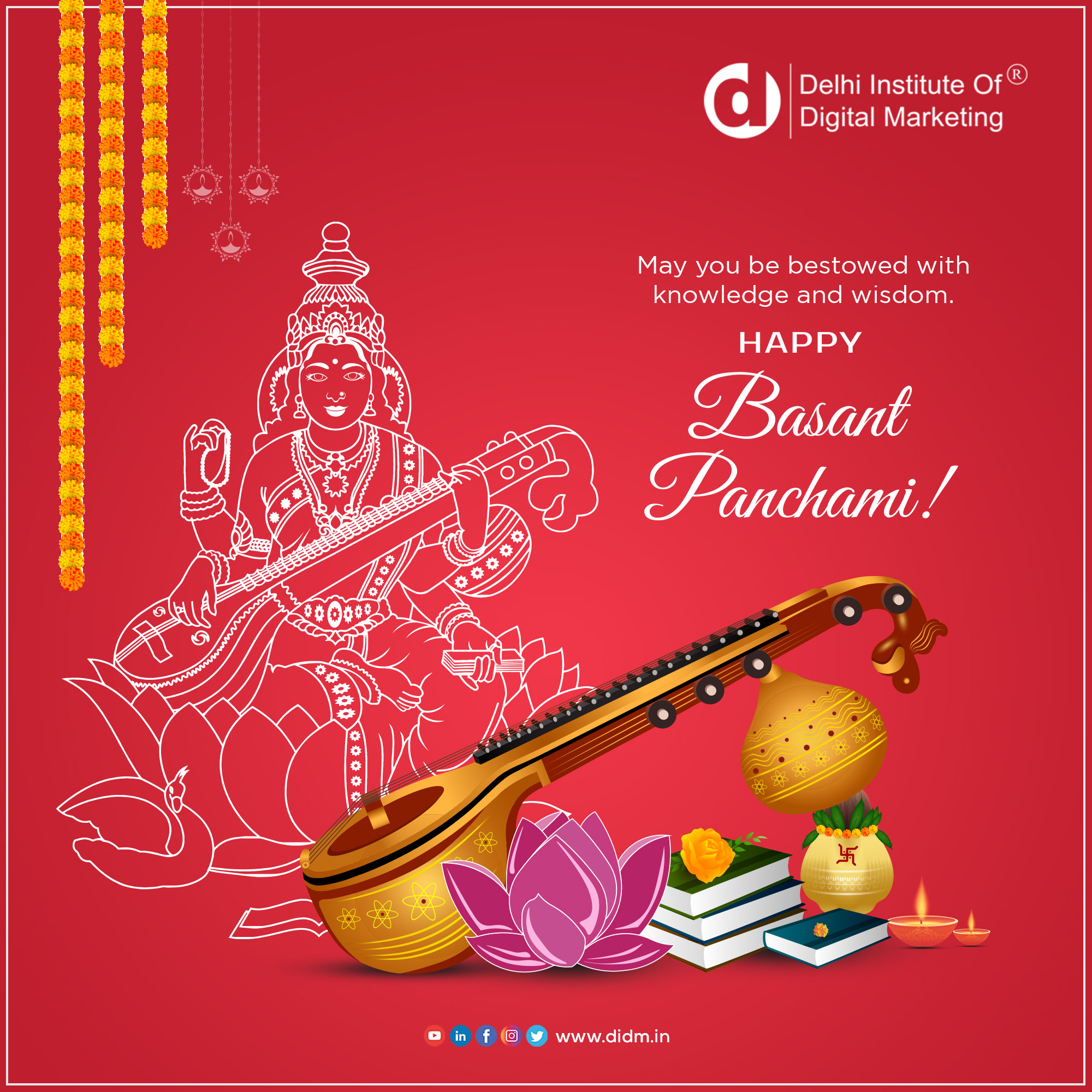 DIDM Wishes You A Very Happy Basant Panchami