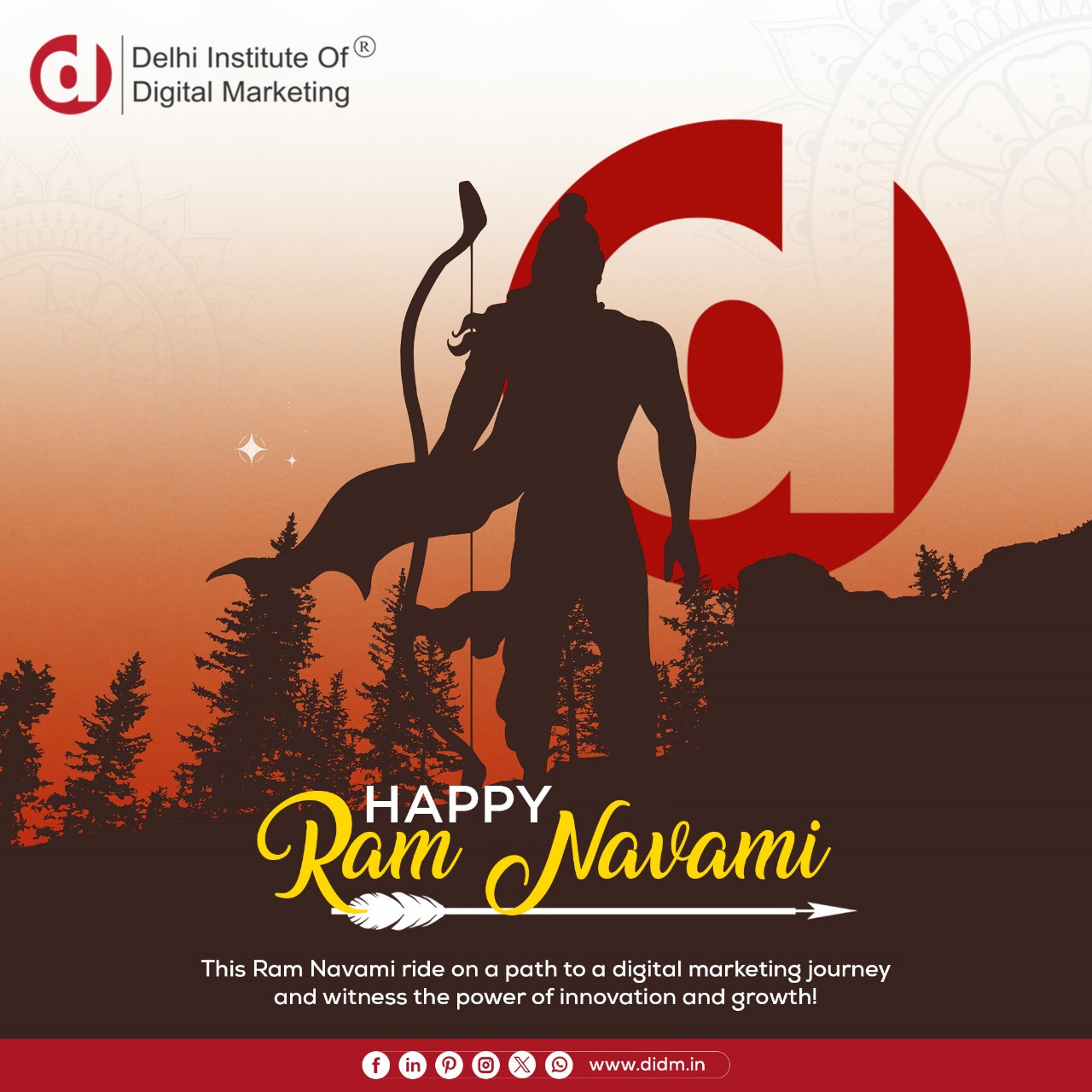 DIDM Wishes You All A Happy Shree Ram Navami!