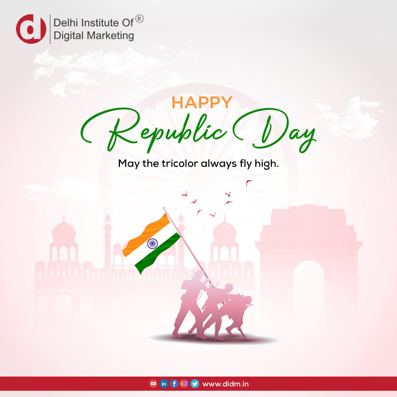 DIDM Wishes You All A Very Happy Republic Day 2024