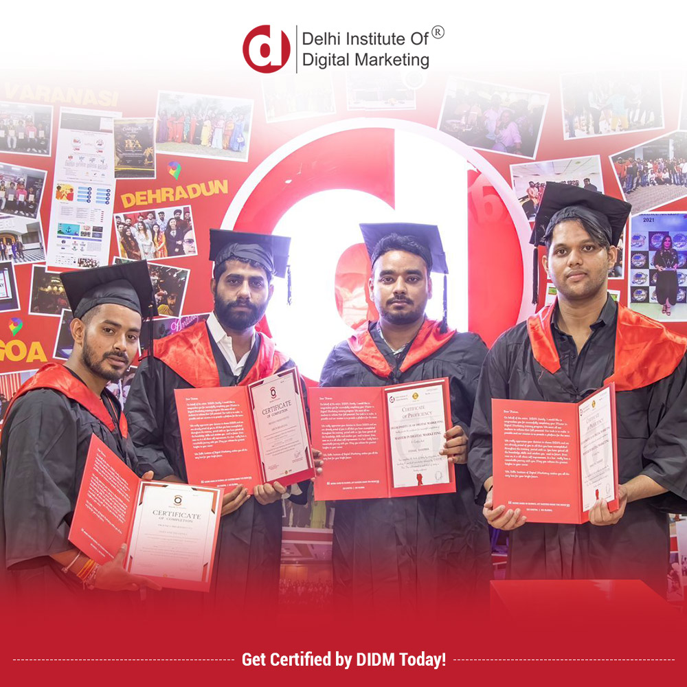 DIDM students Grand Convocation Ceremony for the Month of October 23
