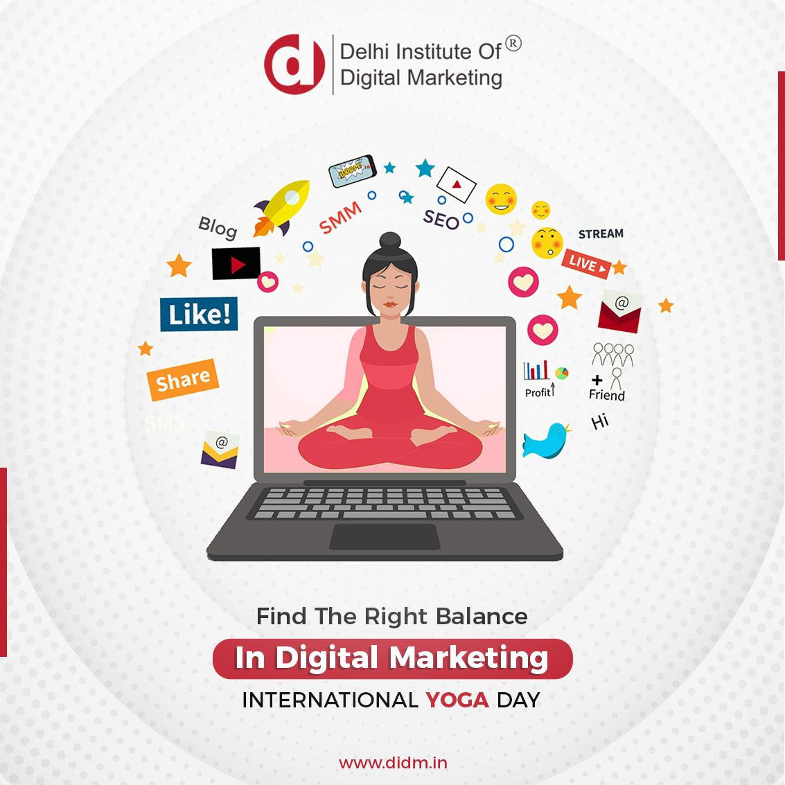 DIDM wishes you all a happy Yoga Day