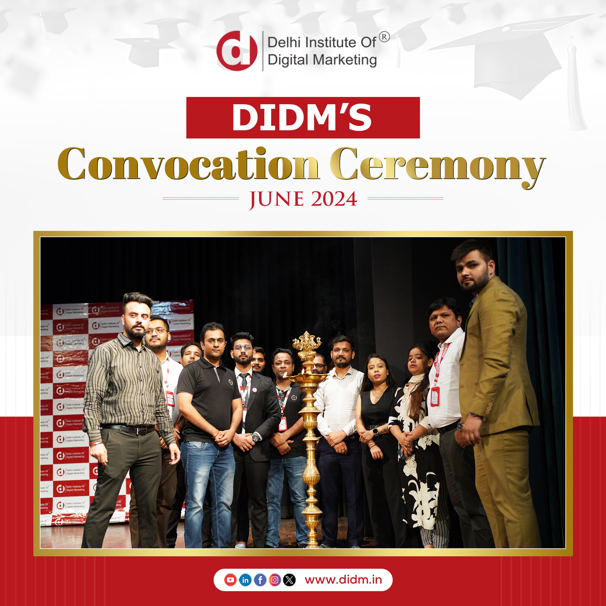 DIDM’s Grand Convocation Ceremony for June 2024 Celebrates Achievement