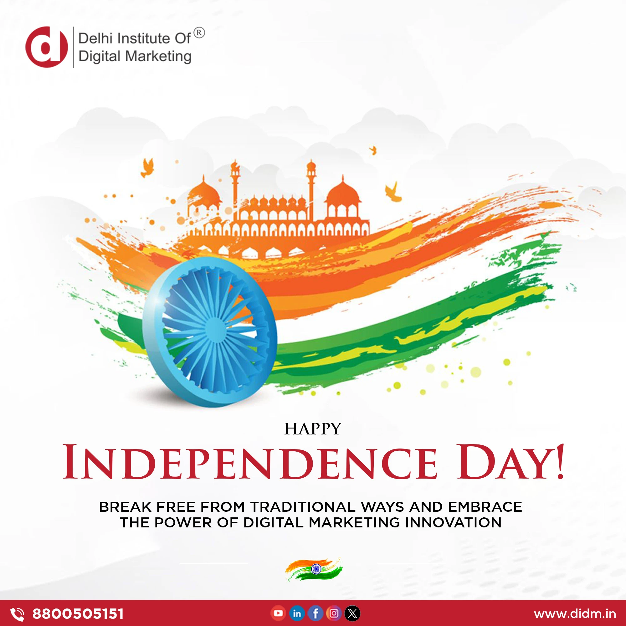 Happy Independence Day wish from DIDM