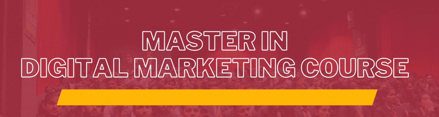 Master in Digital Marketing Course