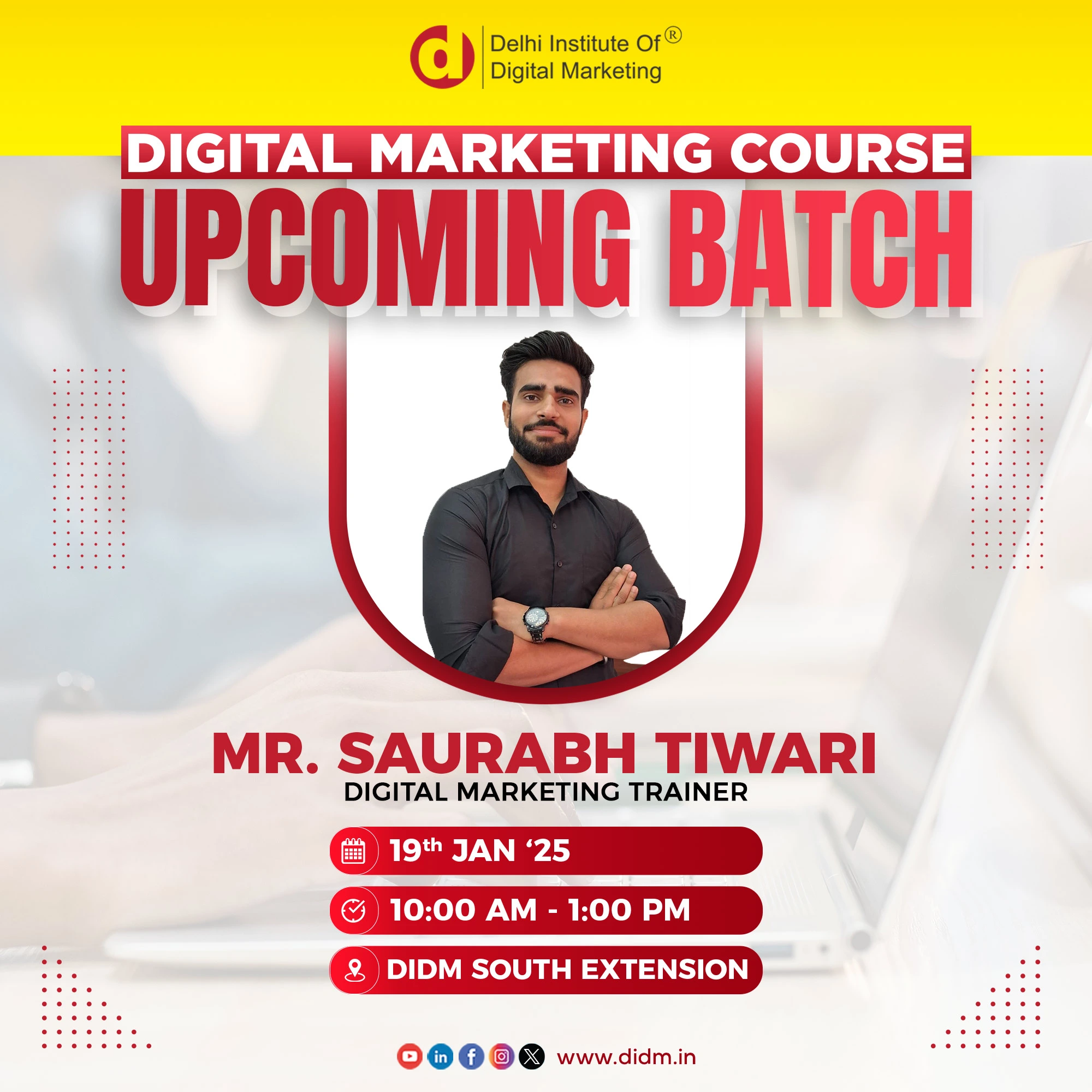 South Extension digital marketing batch