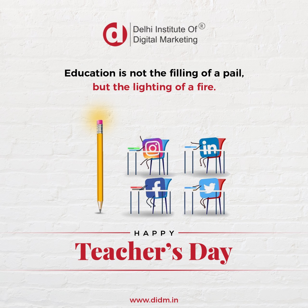 Team DIDM Wishes You A Very Happy Teacher’s Day