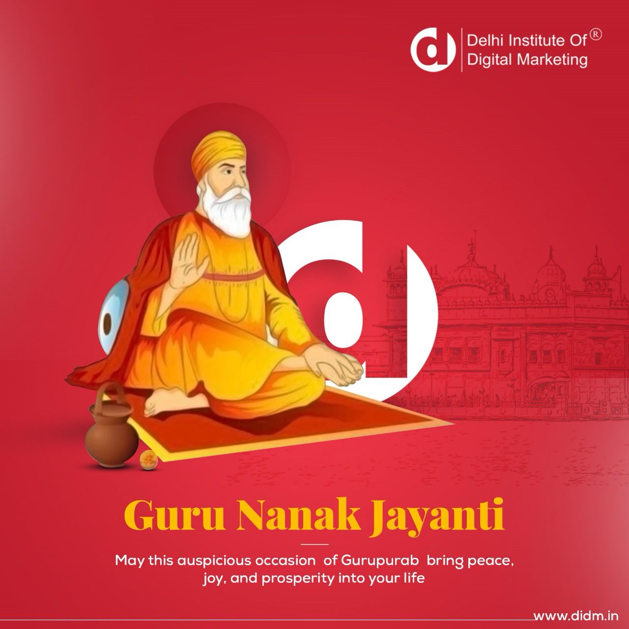 Wishing You a Happy Guru Nanak Jayanti