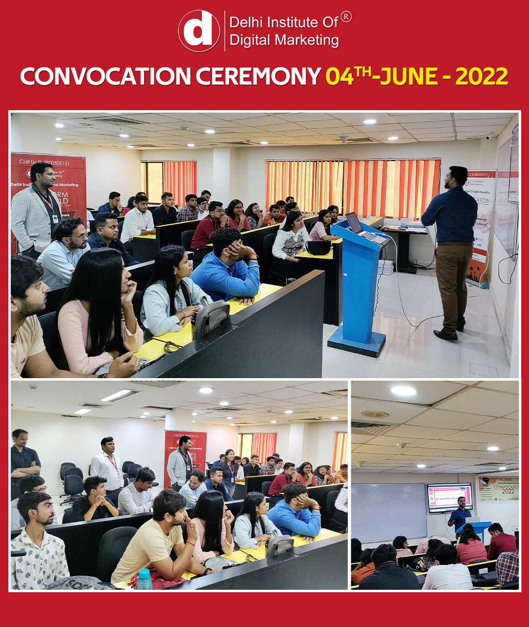 convocation ceremony for the month of June