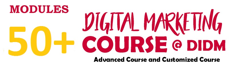 DIDM 34 Modules Digital Marketing Training