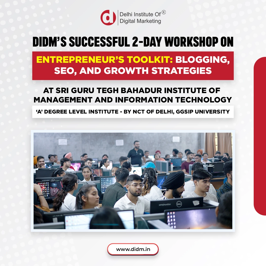 2-Day Workshop at SGTBIMIT College on Entrepreneur’s Toolkit!