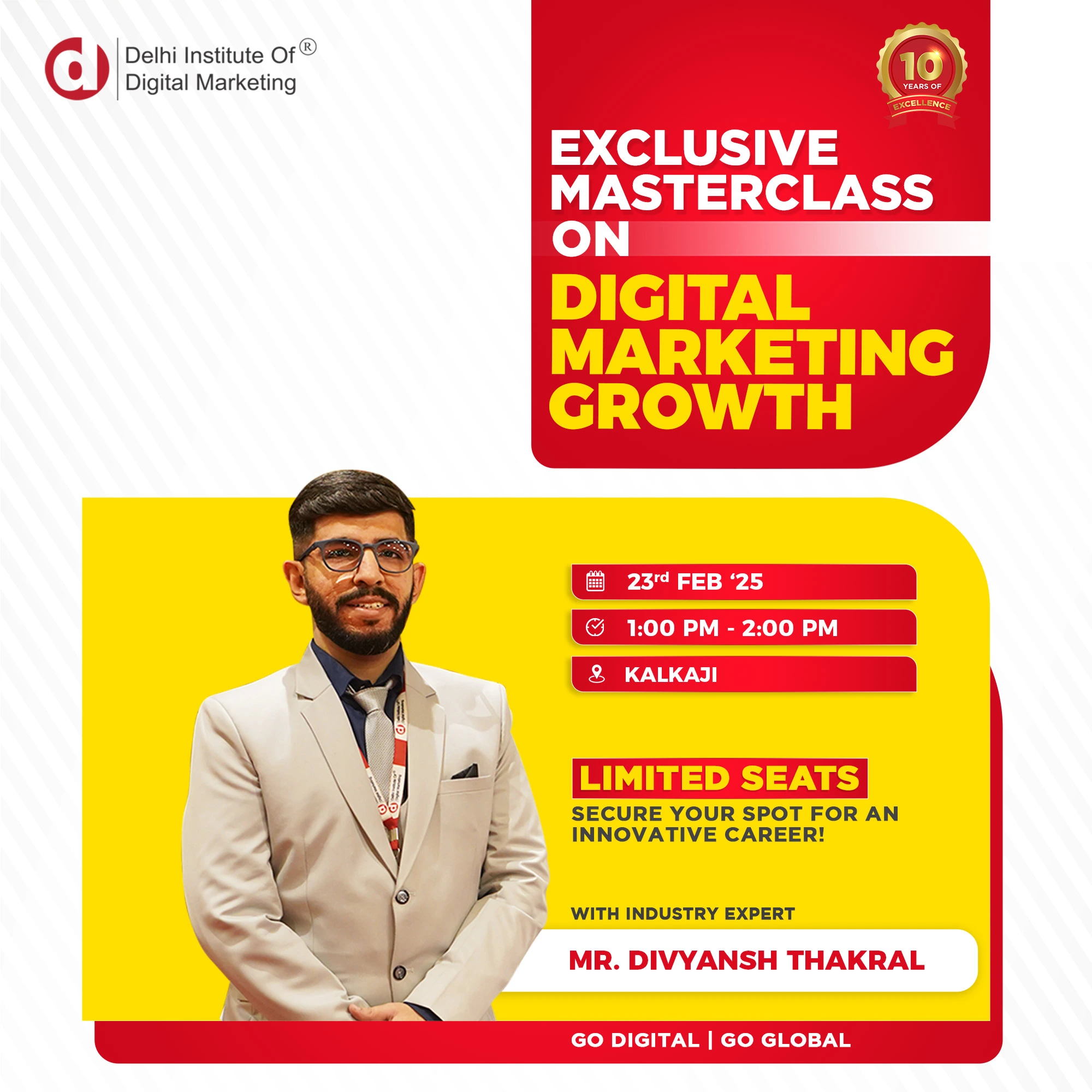 Become a Future Digital Marketer with DIDM’s Digital Marketing Growth Masterclass!