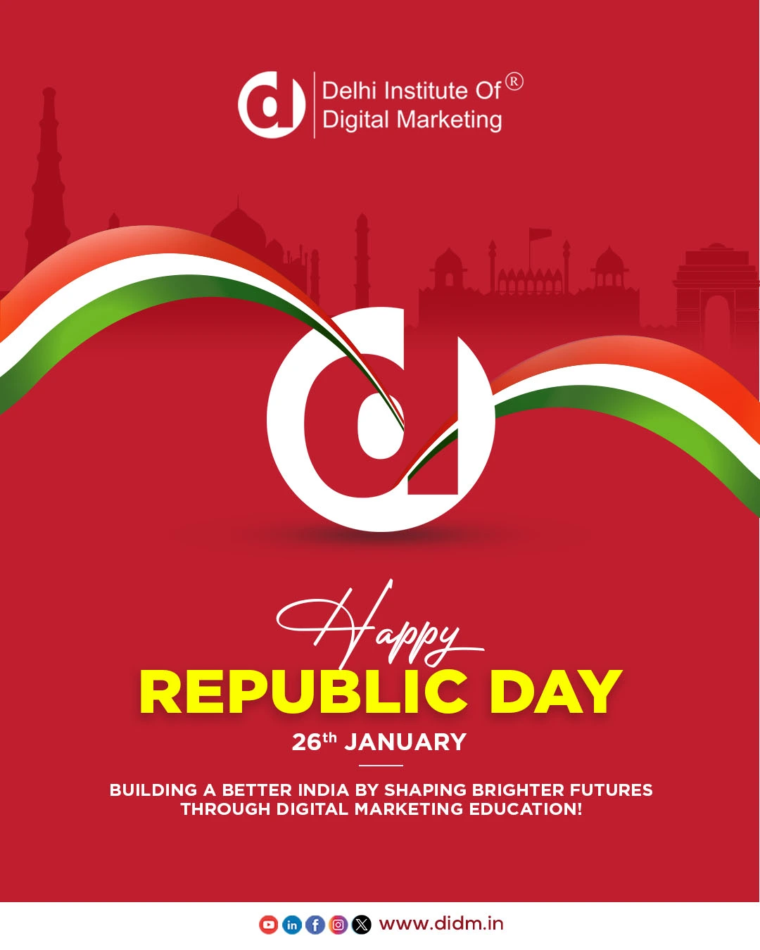 Celebrating the 76th Republic Day by Empowering India with Digital Skills!