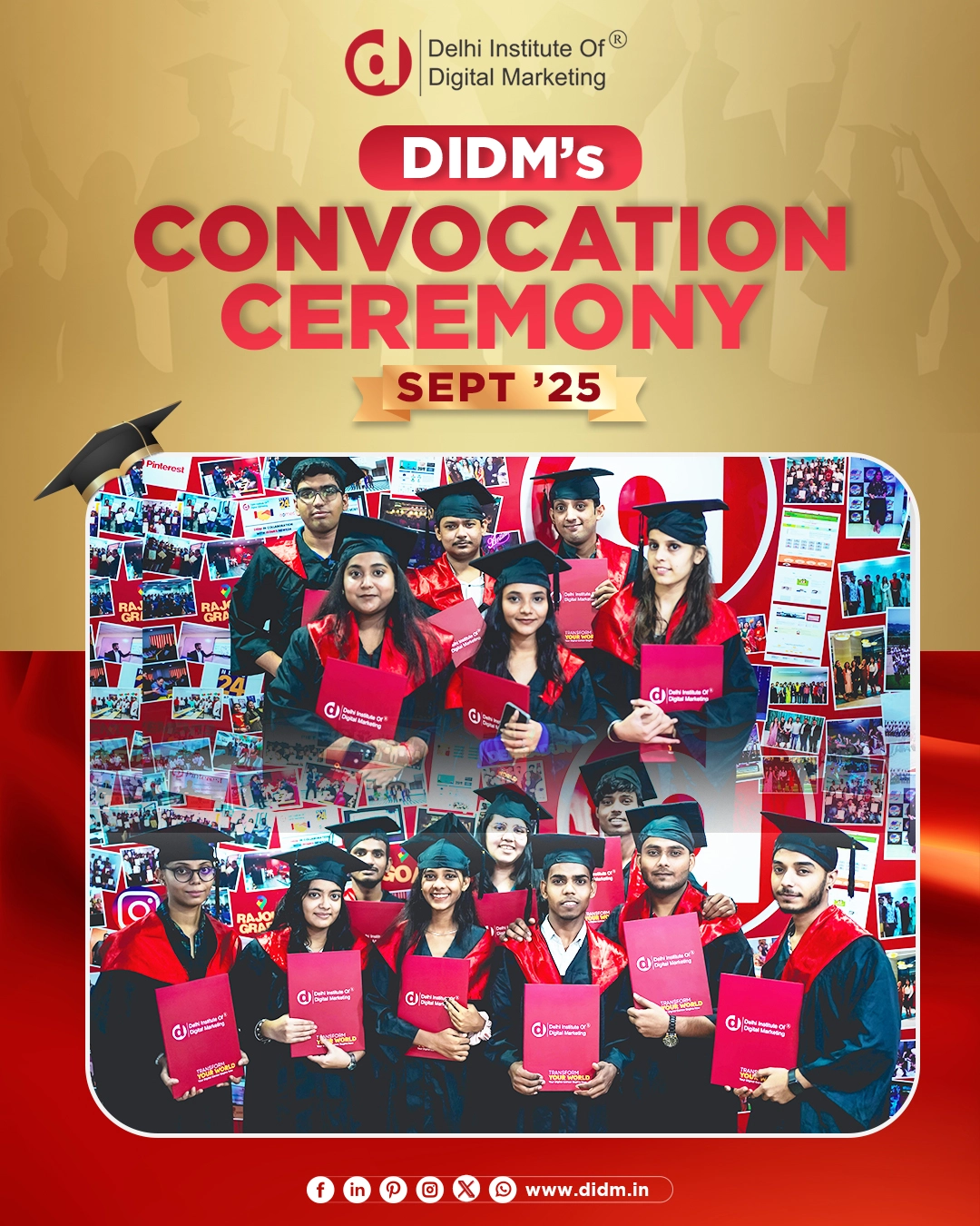 DIDM Convocation ceremony sept 2025
