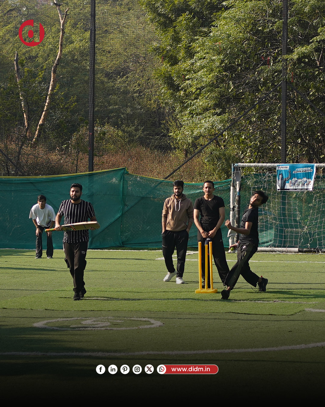 DIDM Rajouri Garden's Cricket Game- January 2025!