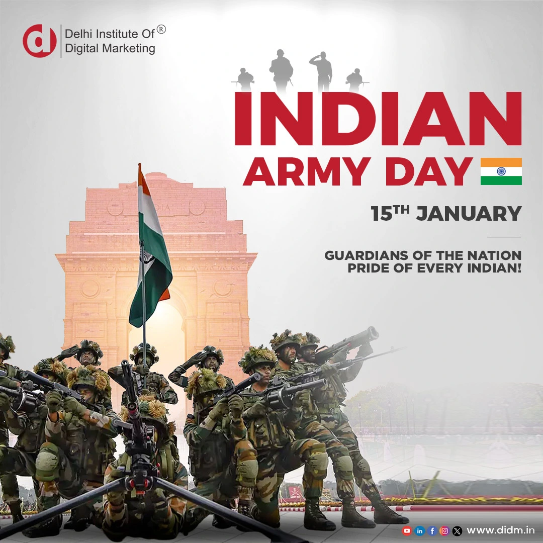 DIDM Salutes the brave heart on Indian Army Day