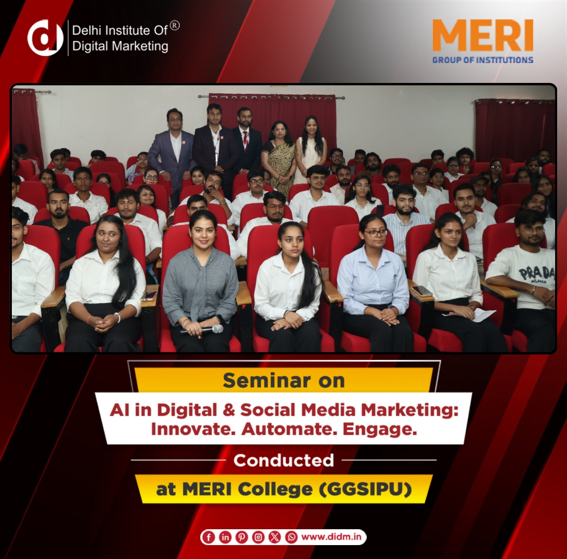 DIDM Seminar on AI 16th Sept 2025