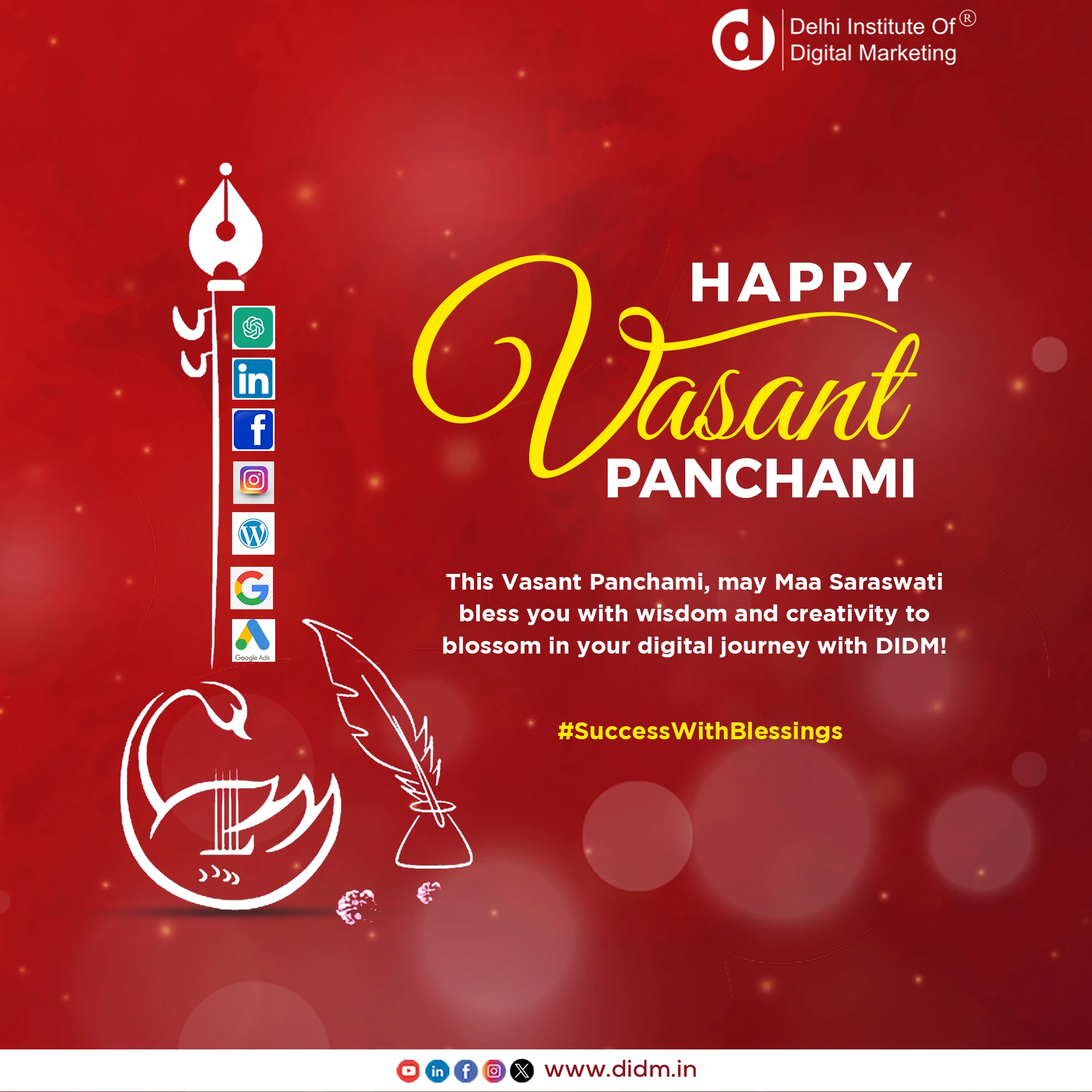 DIDM Wishes Everyone A Prosperous Vasant Panchami!