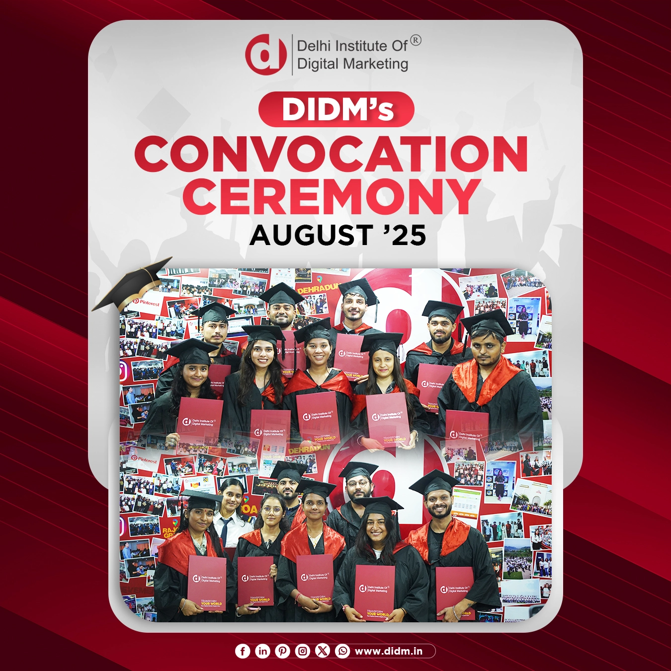 DIDM convocation Aug 2025