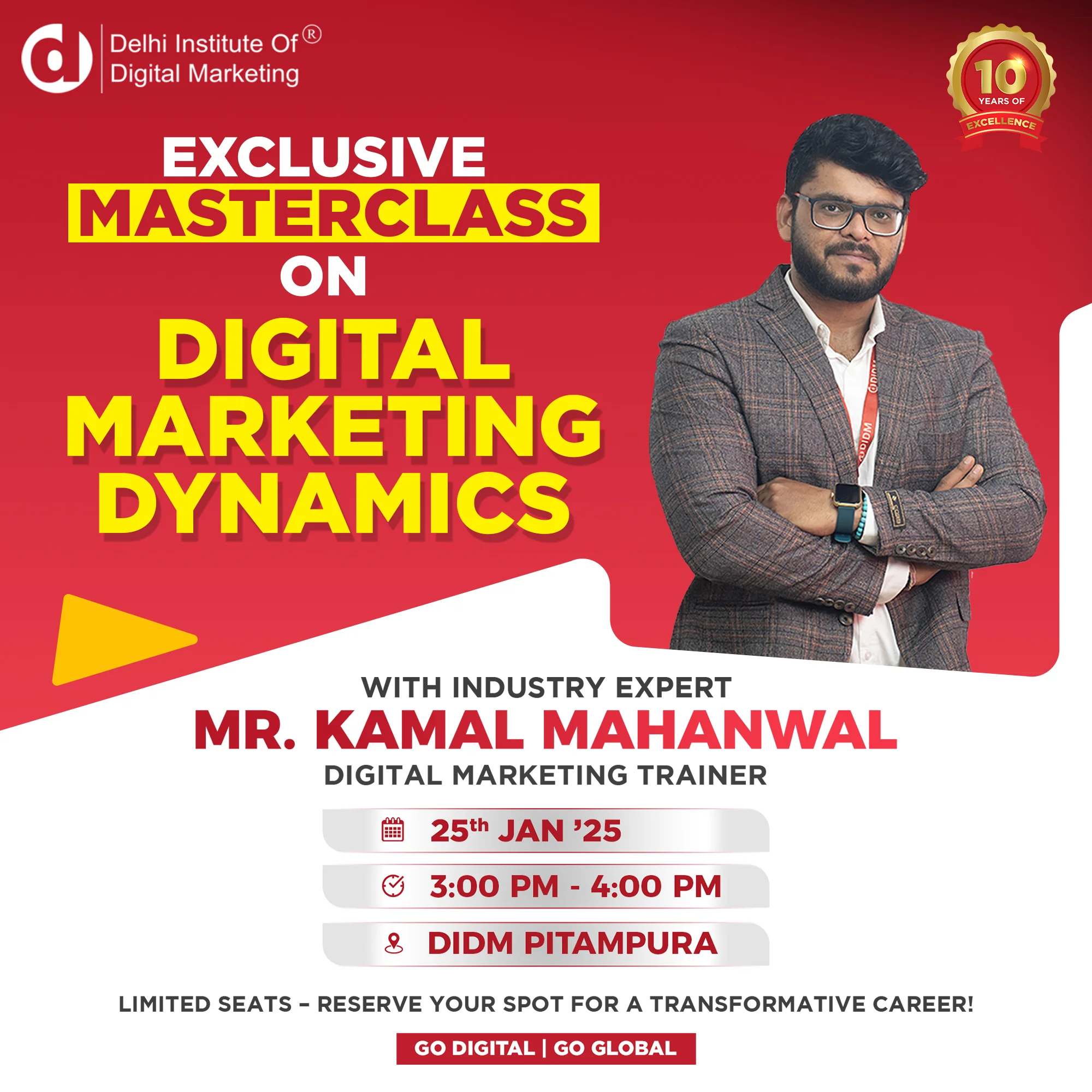 DIDM’s Digital Marketing Dynamics Masterclass to Make You Future-Ready