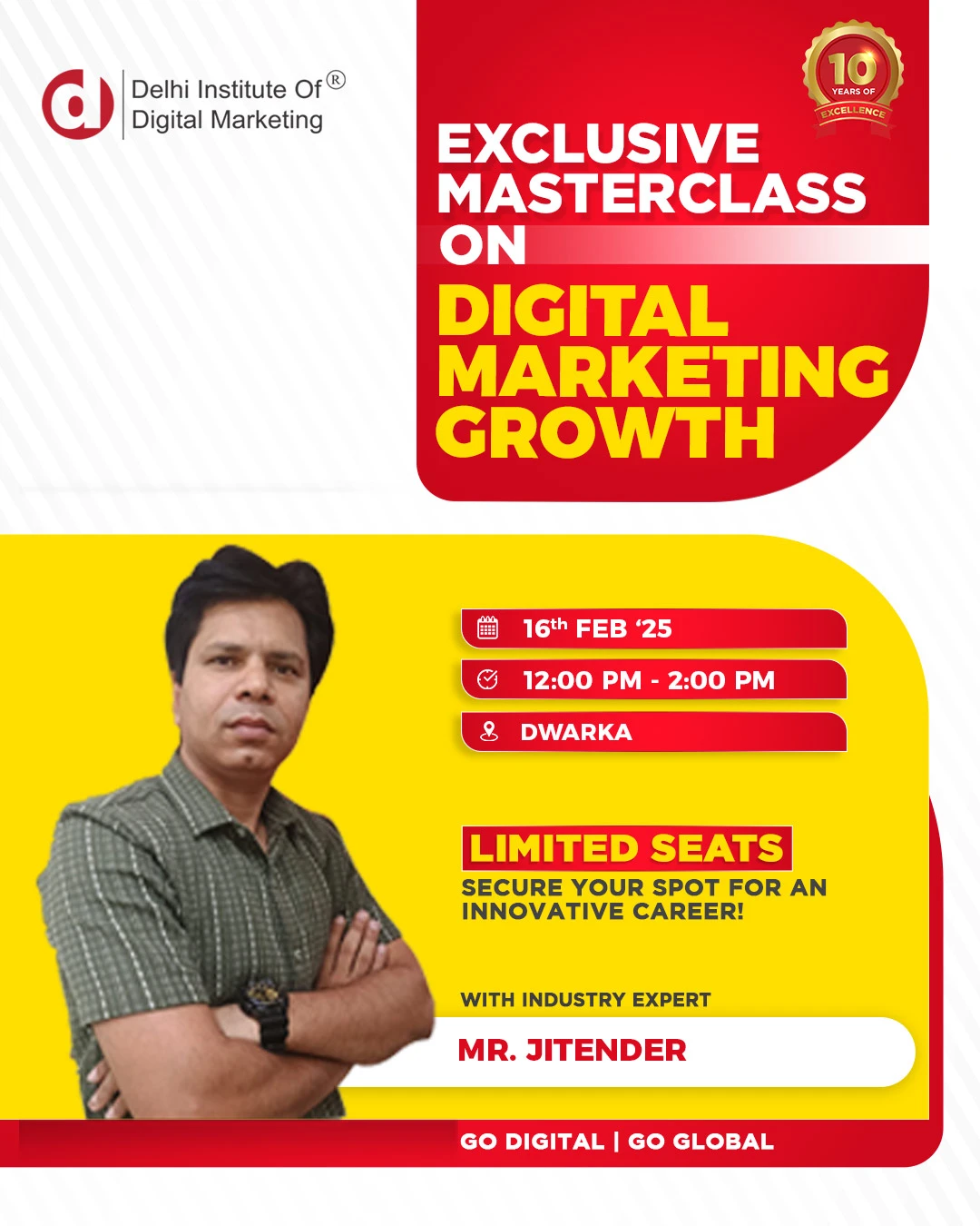 DIDM’s Digital Marketing Growth Masterclass - Your Gateway to Success!