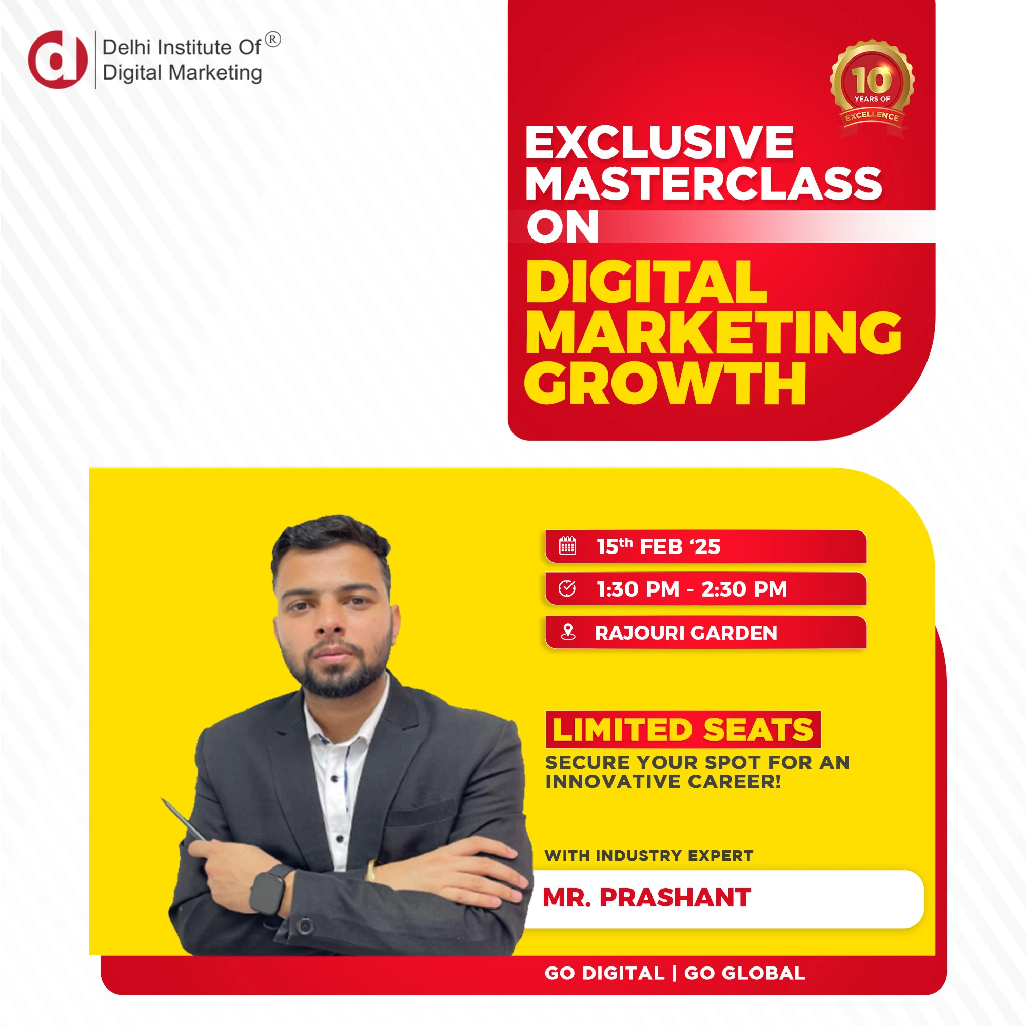 DIDM’s Exclusive Masterclass Session For Digital Marketing Growth!