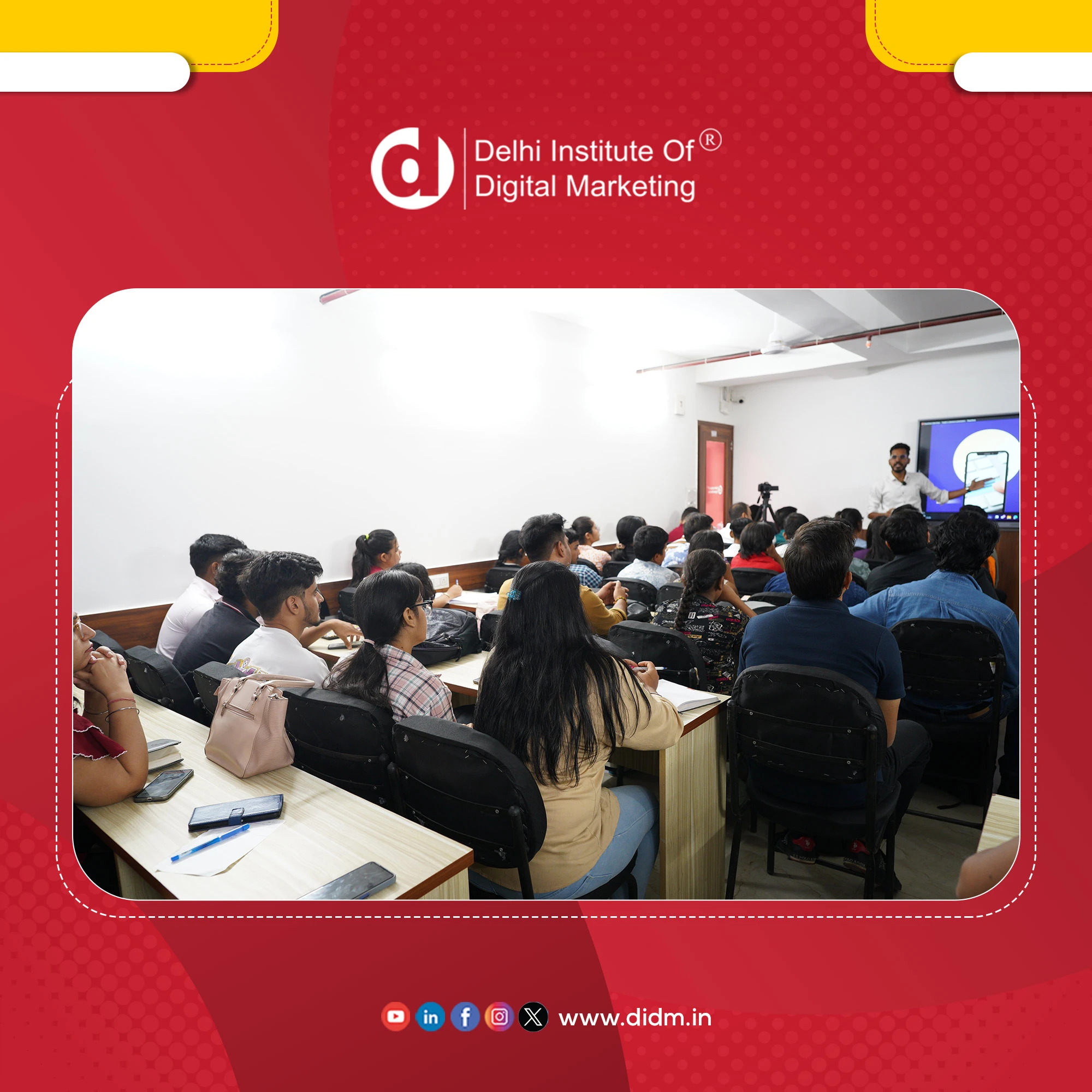 DIDM's Expert Session on E-Commerce by Mr Subham Jain , Marketing Head ,Abiti Bella