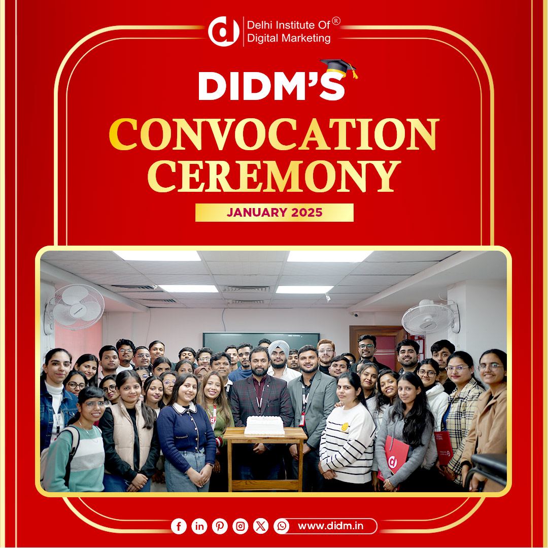 DIDM's convocation ceremony January 2025