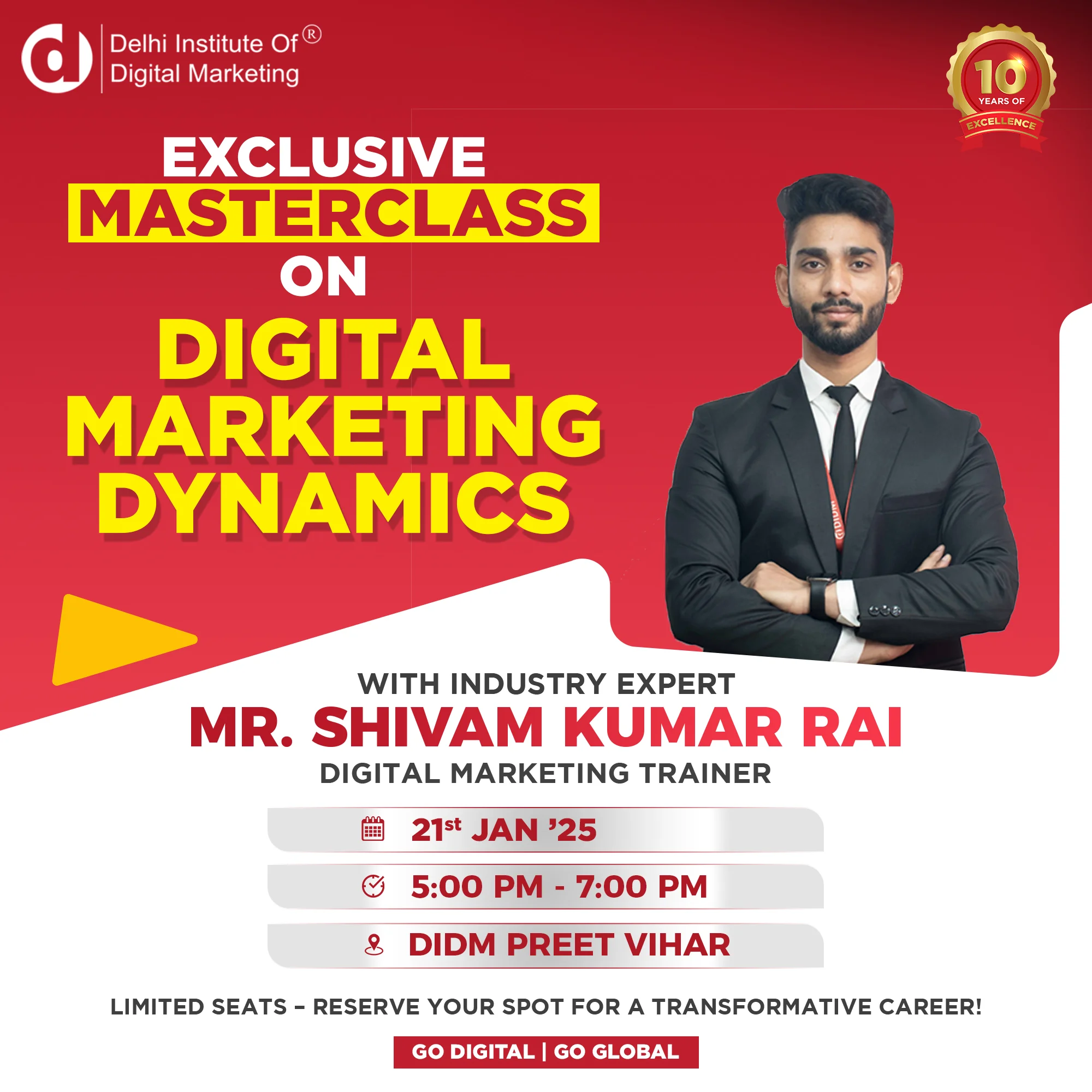 Digital Marketing Dynamics with DIDM’s Exclusive Masterclass!