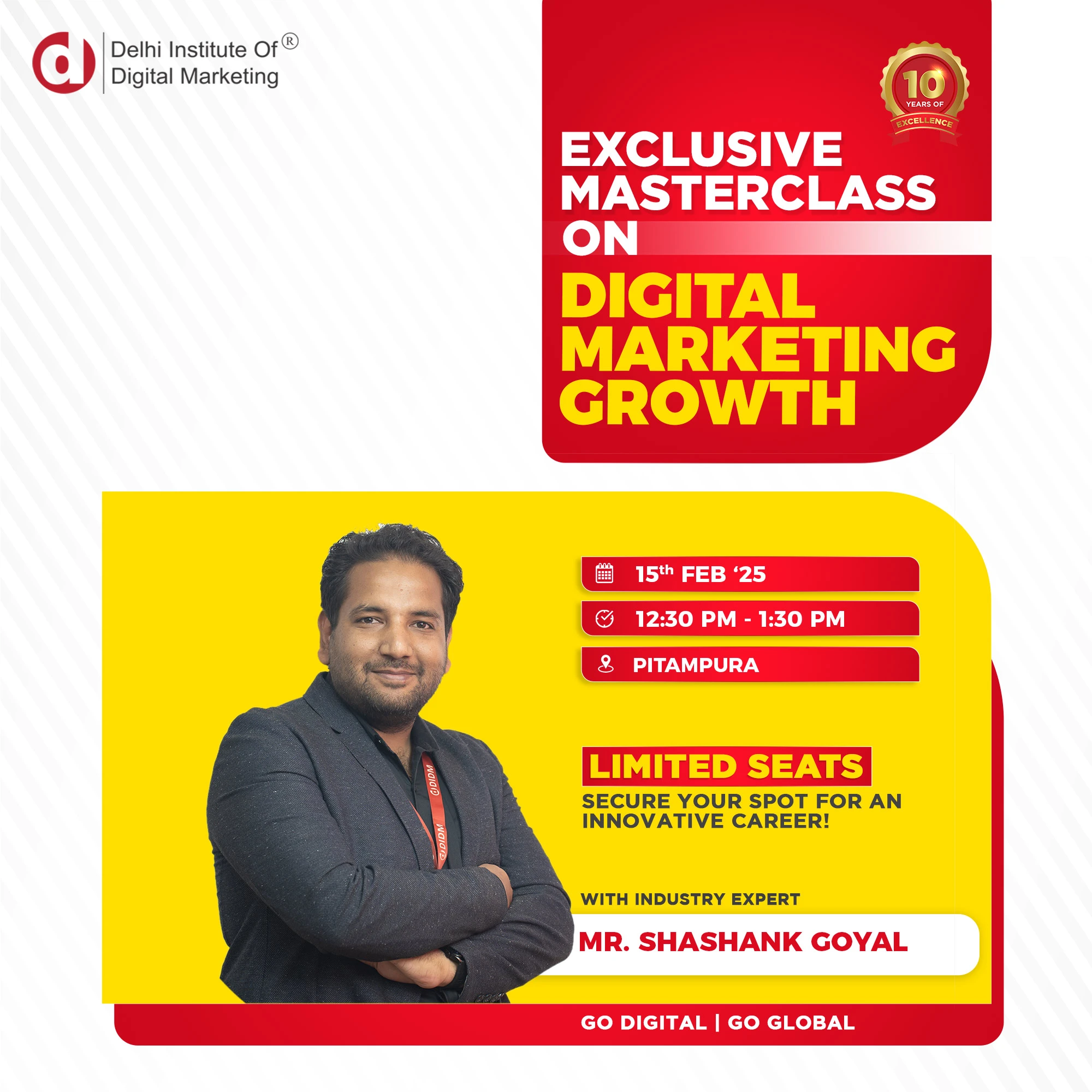 Digital Marketing Success with DIDM’s Exclusive Masterclass Session!