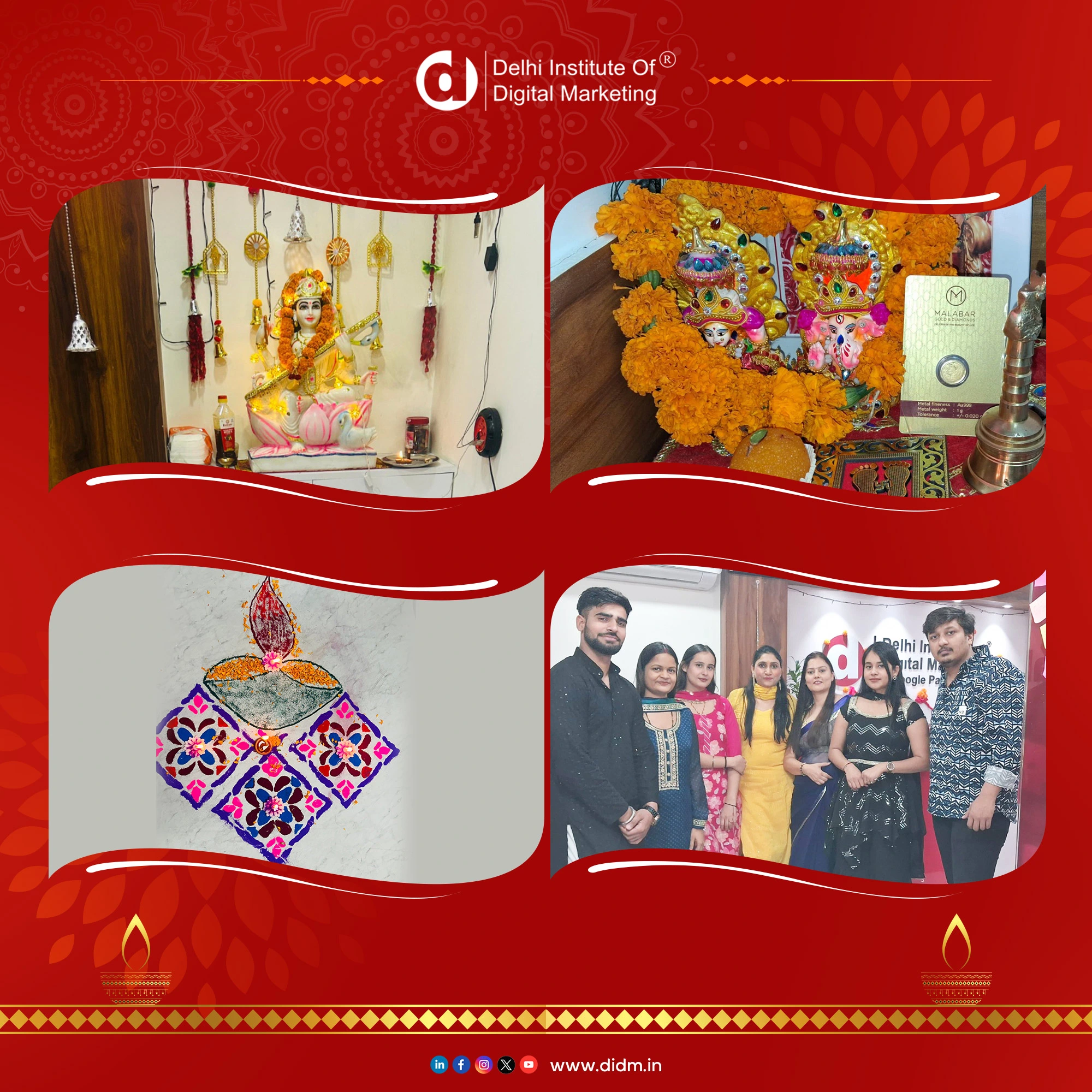 Diwali Celebration at DIDM South- Extension