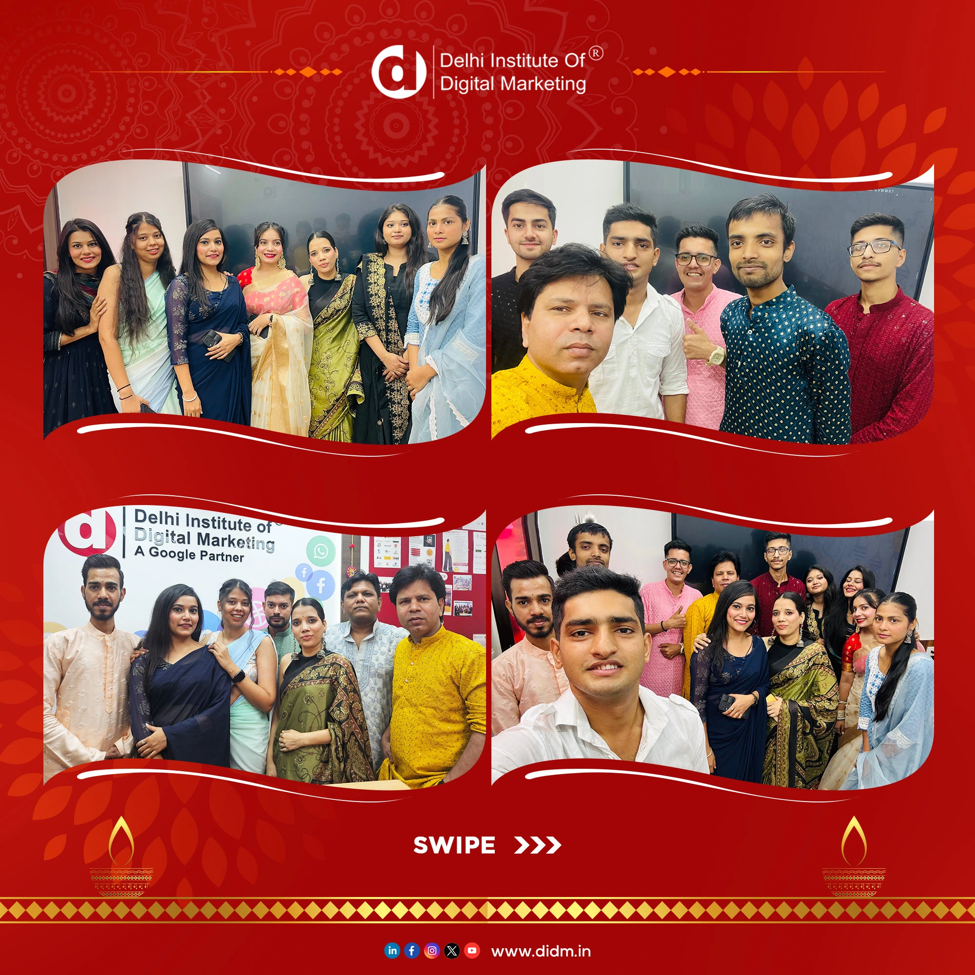 Diwali celebration at DIDM Dwarka