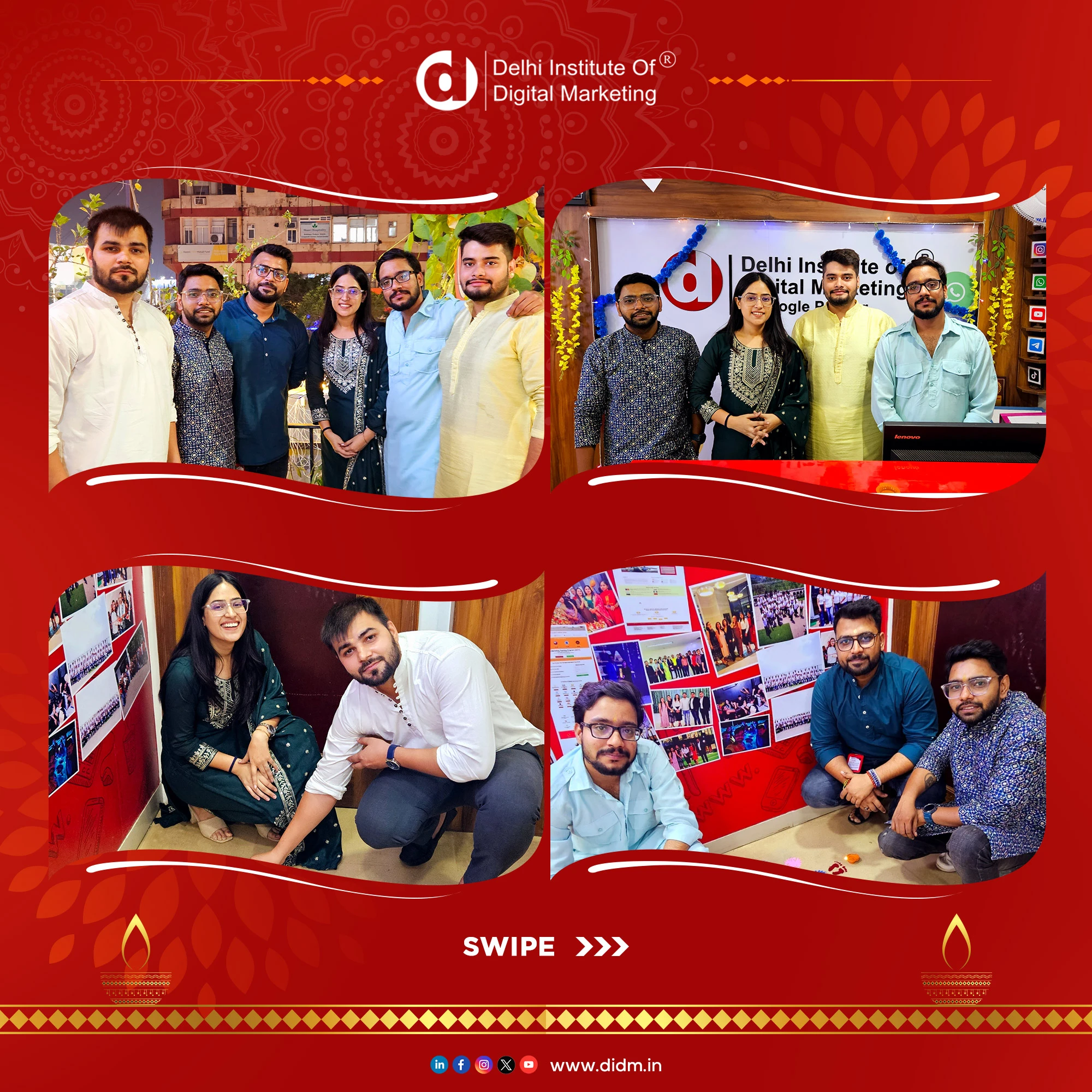 Diwali celebration at DIDM Noida