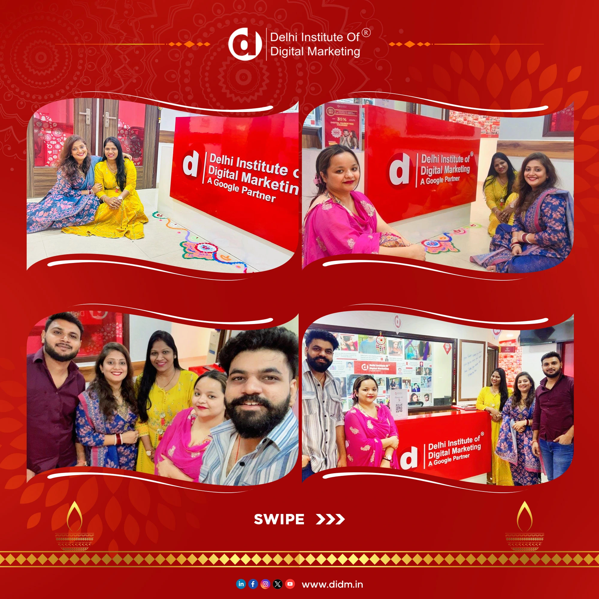 Diwali celebrations at DIDM Gurugram