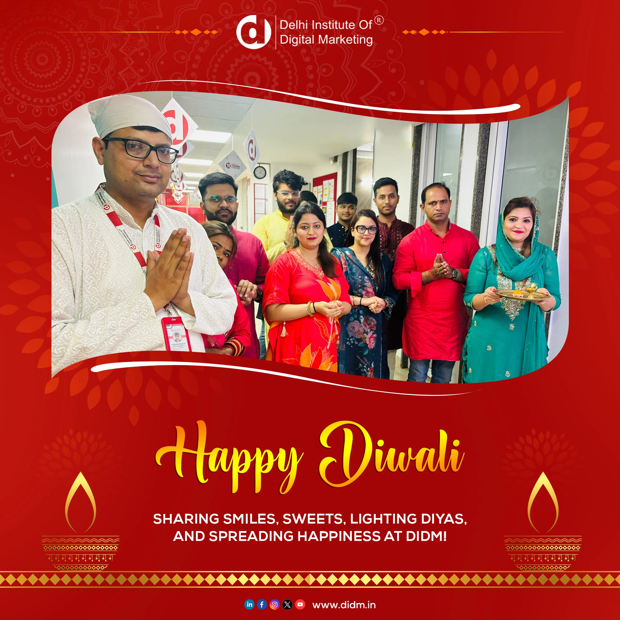 Diwali wishes from DIDM