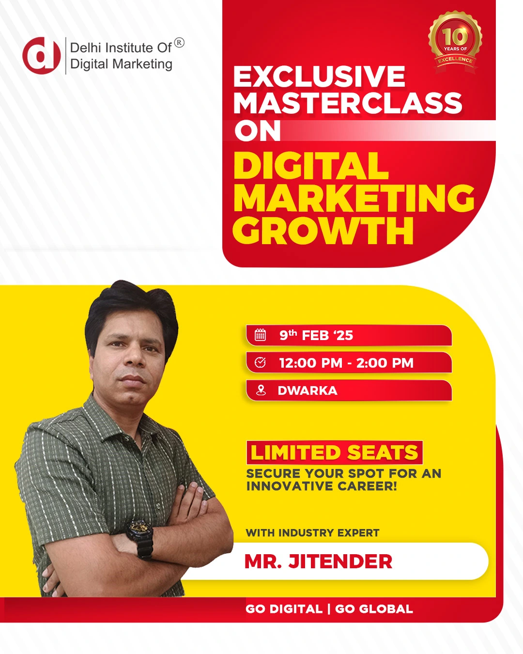 Elevate Your Digital Skills with DIDM’s Masterclass on Digital Marketing Growth!