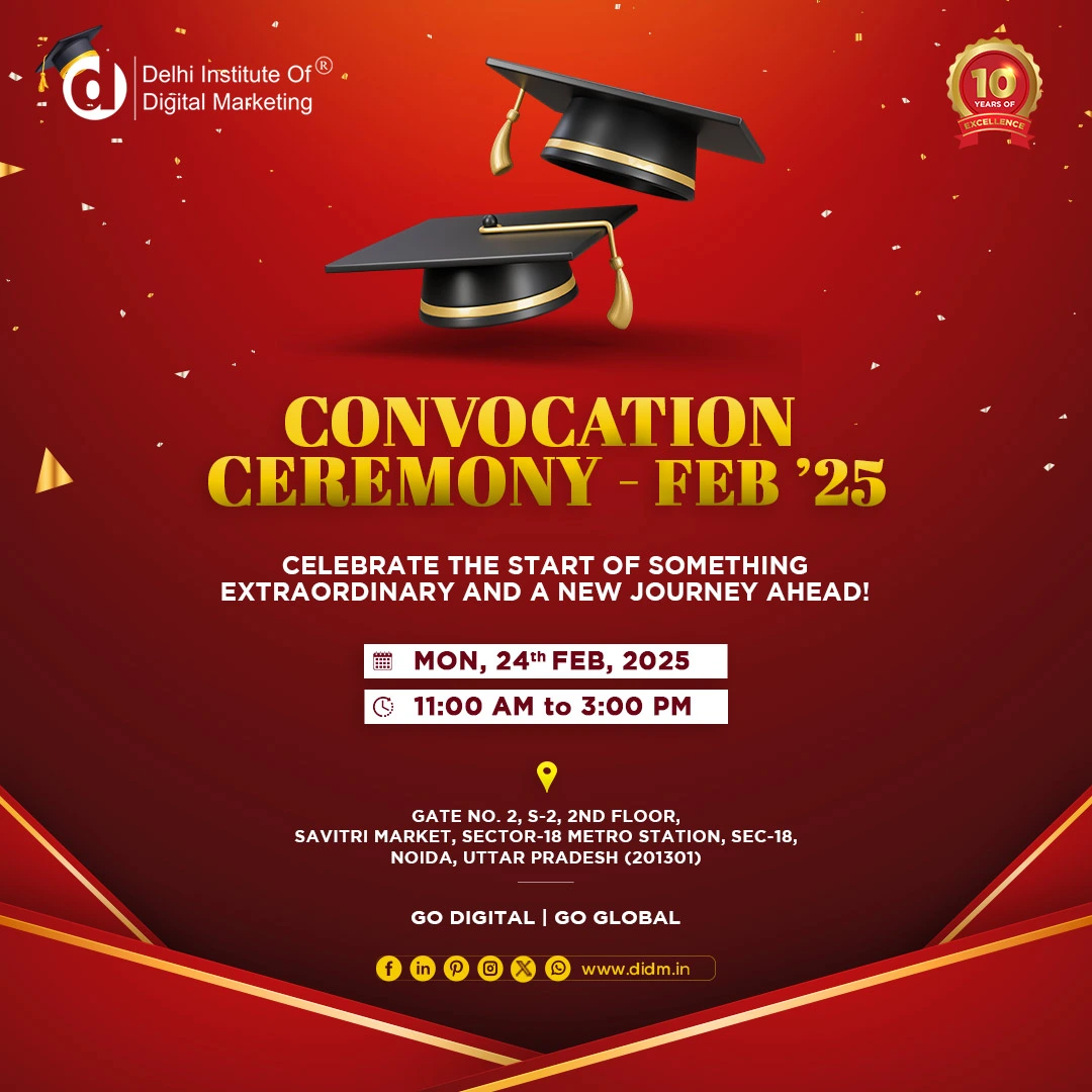 Join Us for DIDM’s February 2025 Convocation Ceremony!